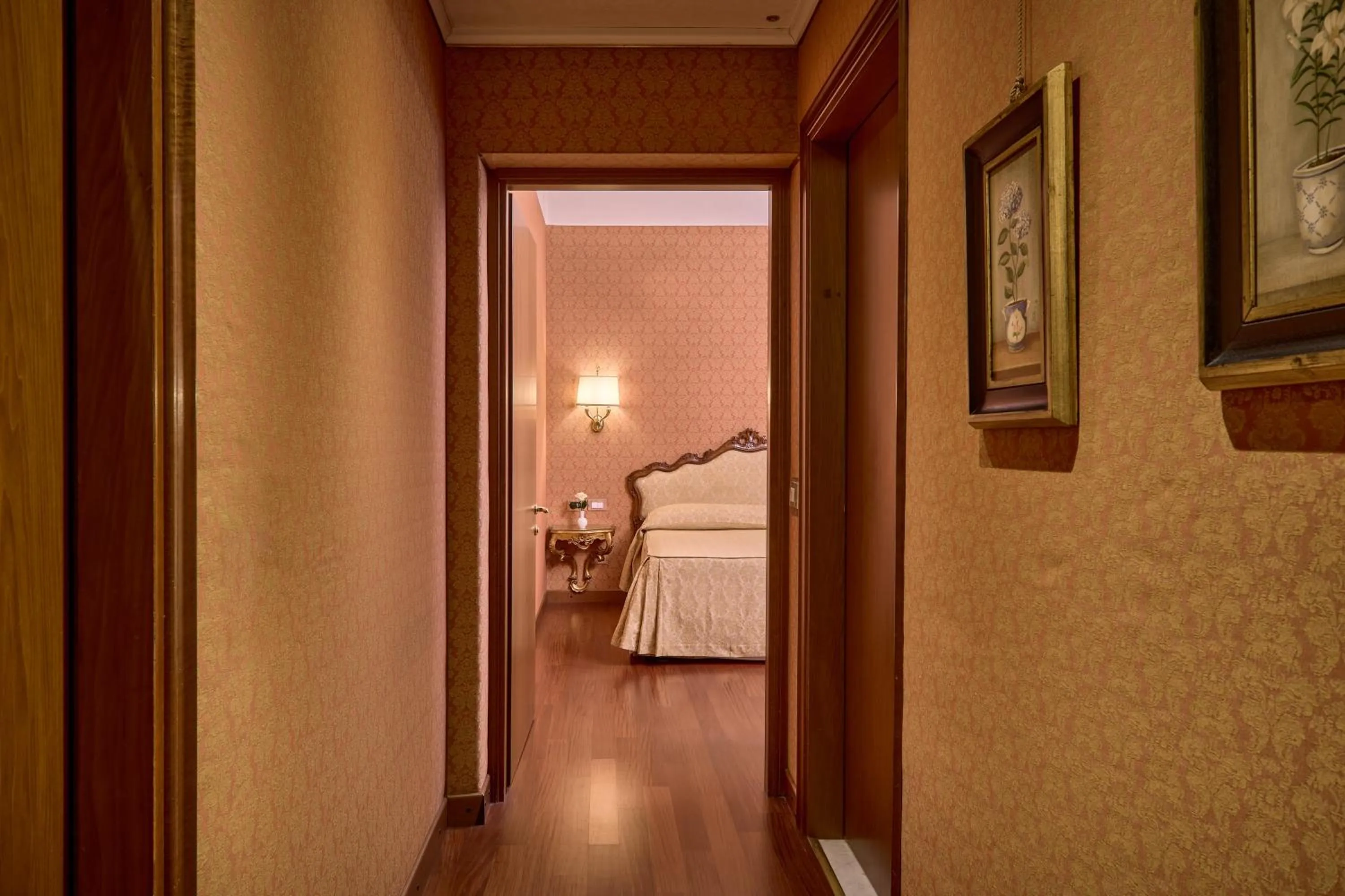 Bed in Locanda Vivaldi