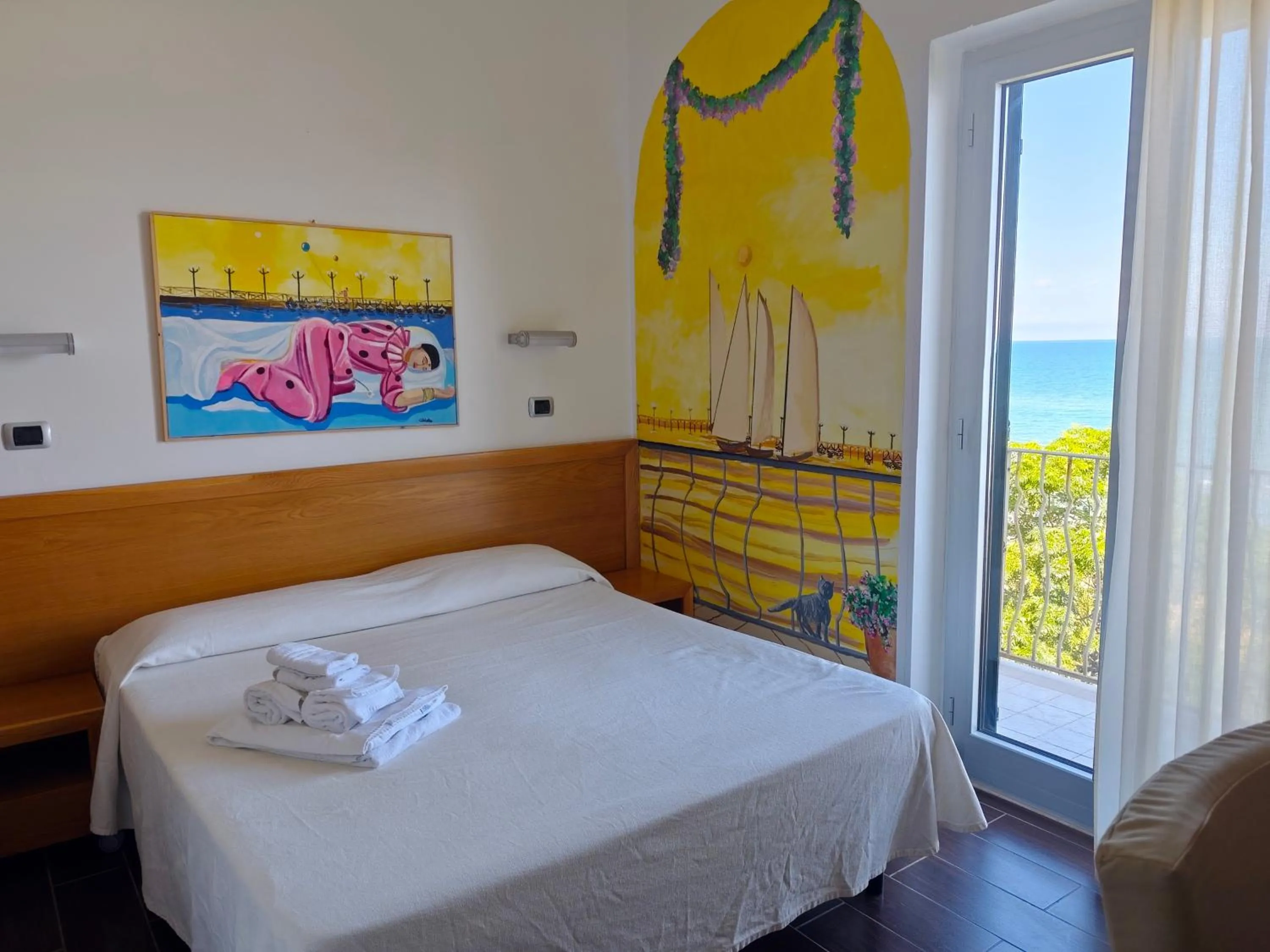 Bed in Villa Nettuno