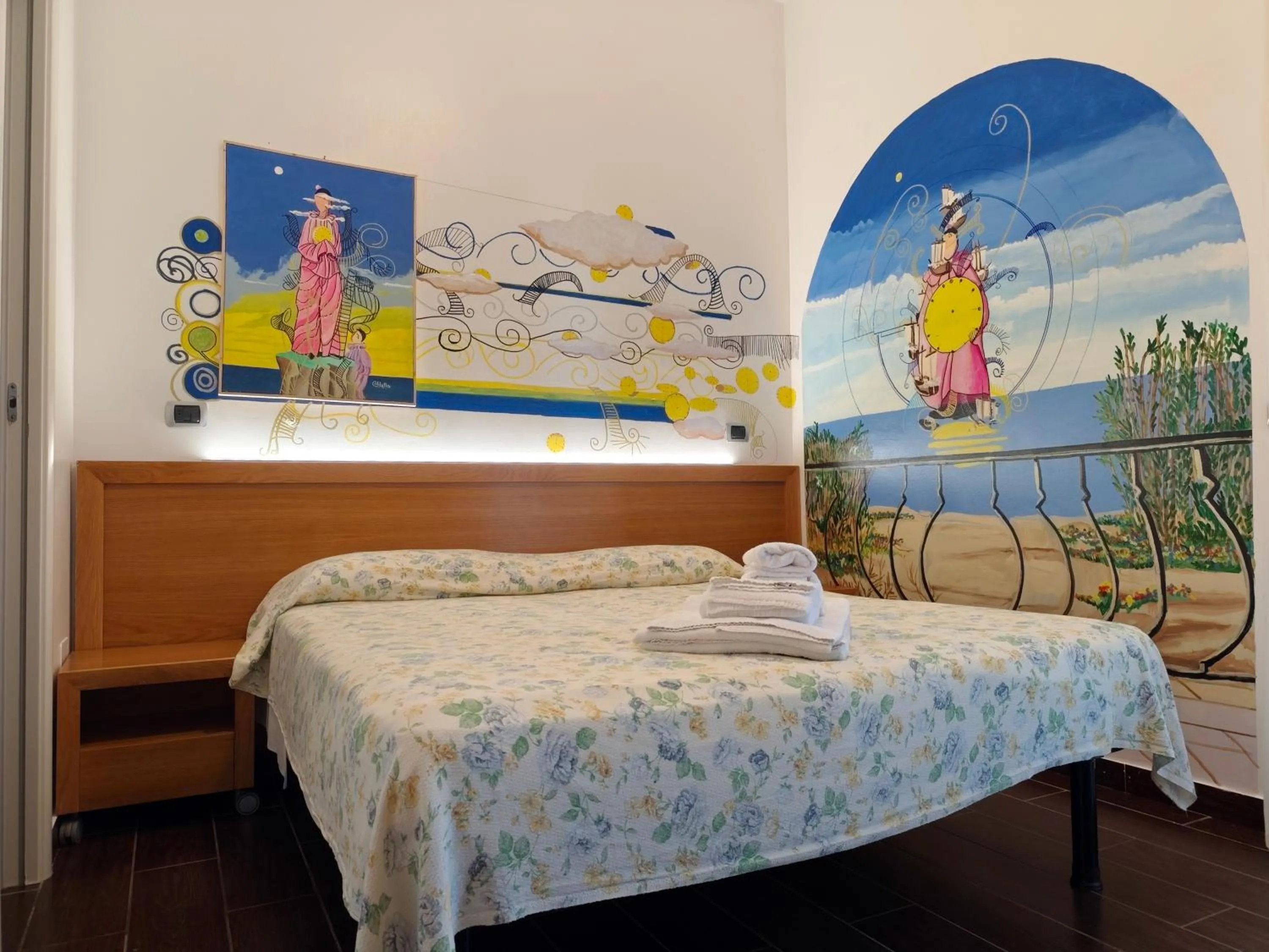 Bed in Villa Nettuno