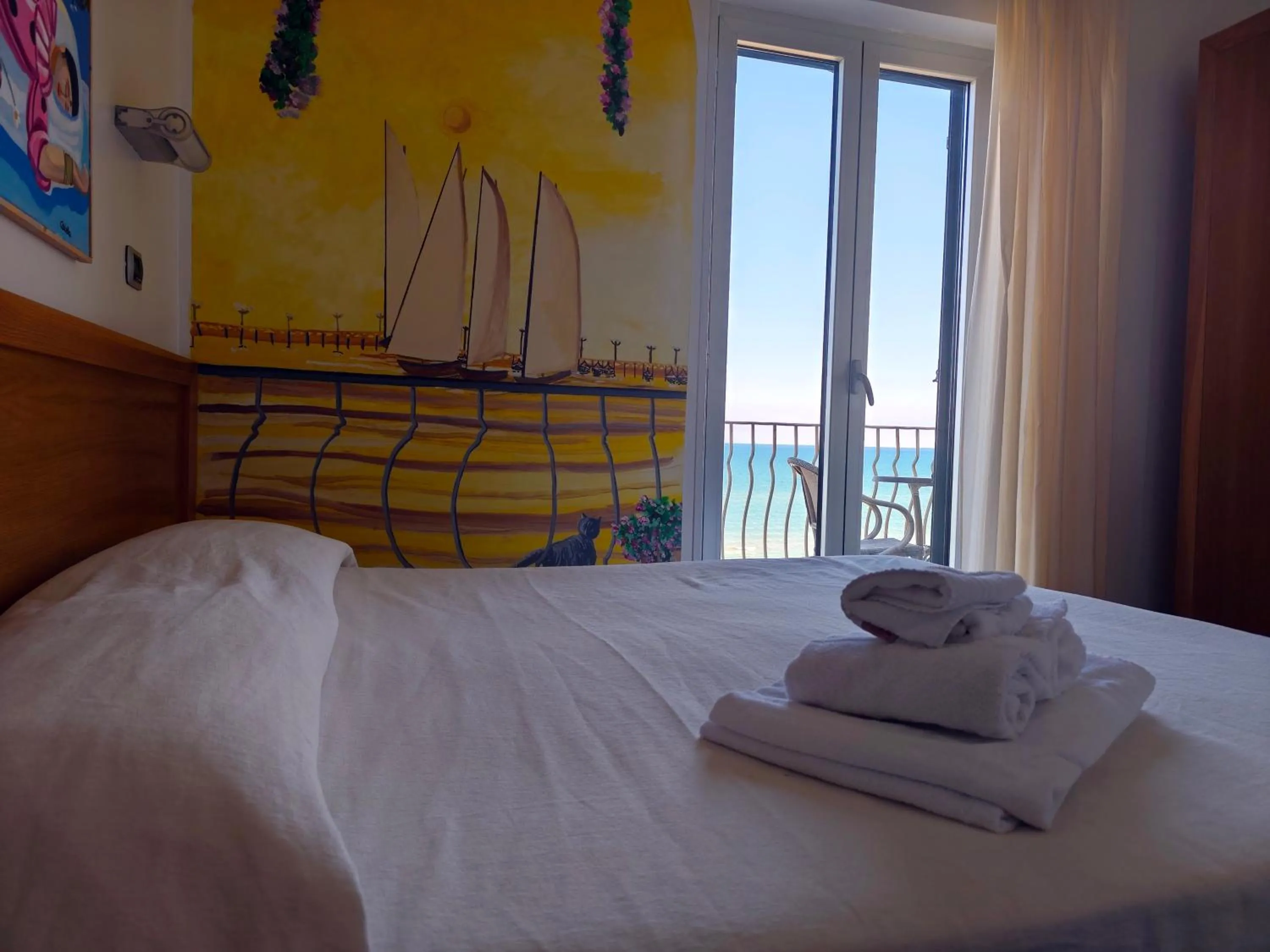 Bed in Villa Nettuno