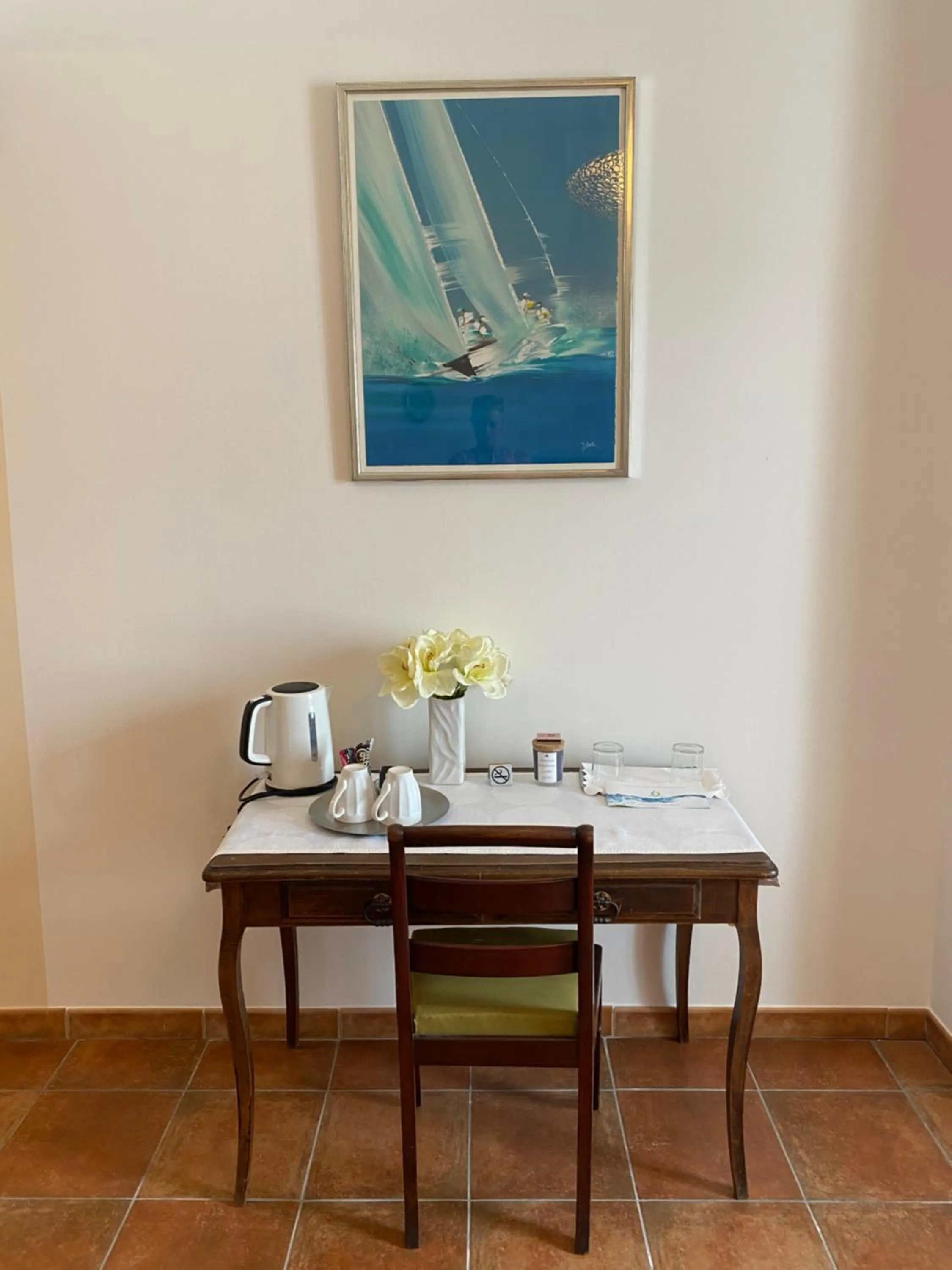 Seating area in Le Relais d'Affiac