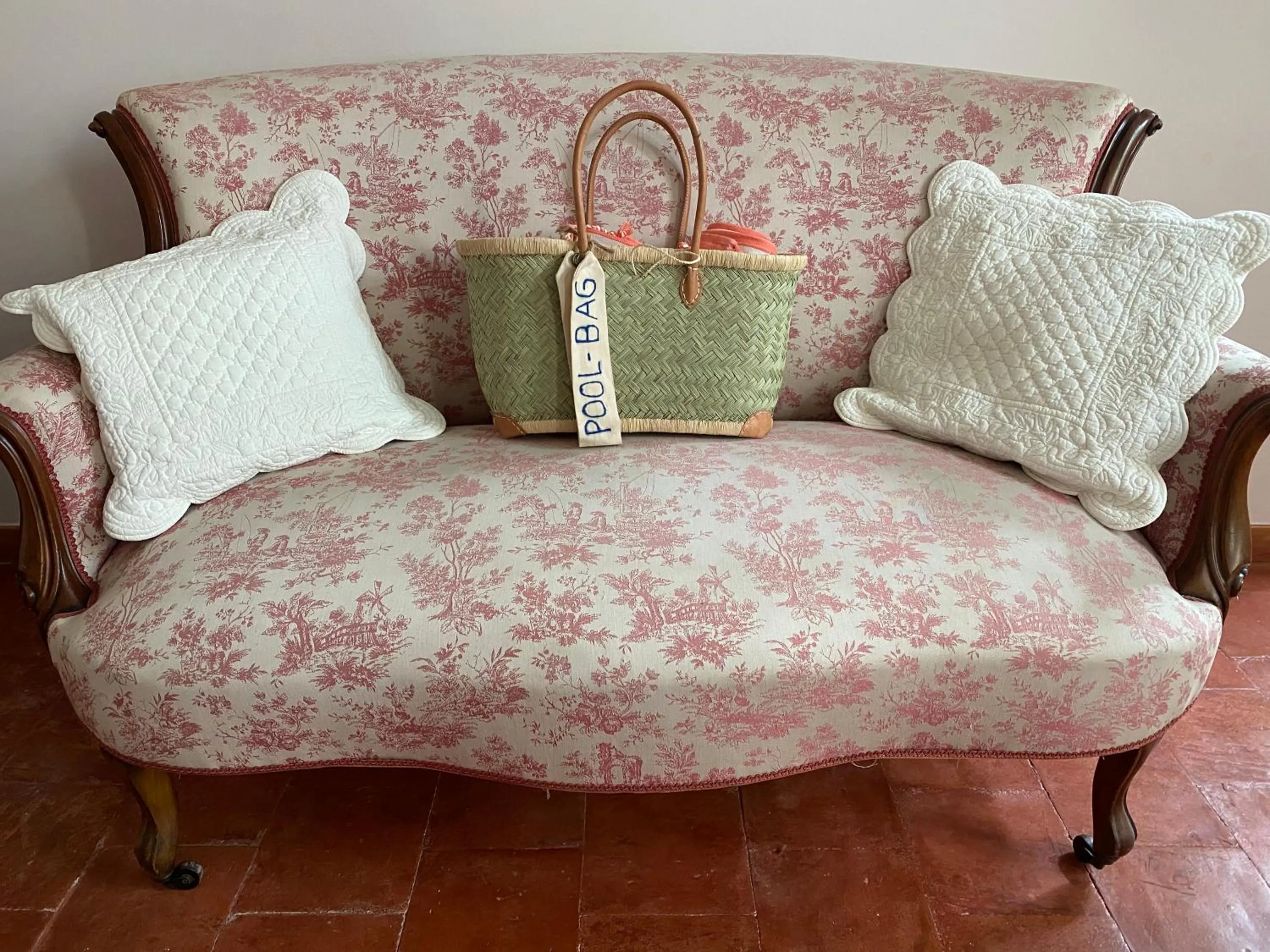 Seating area in Le Relais d'Affiac