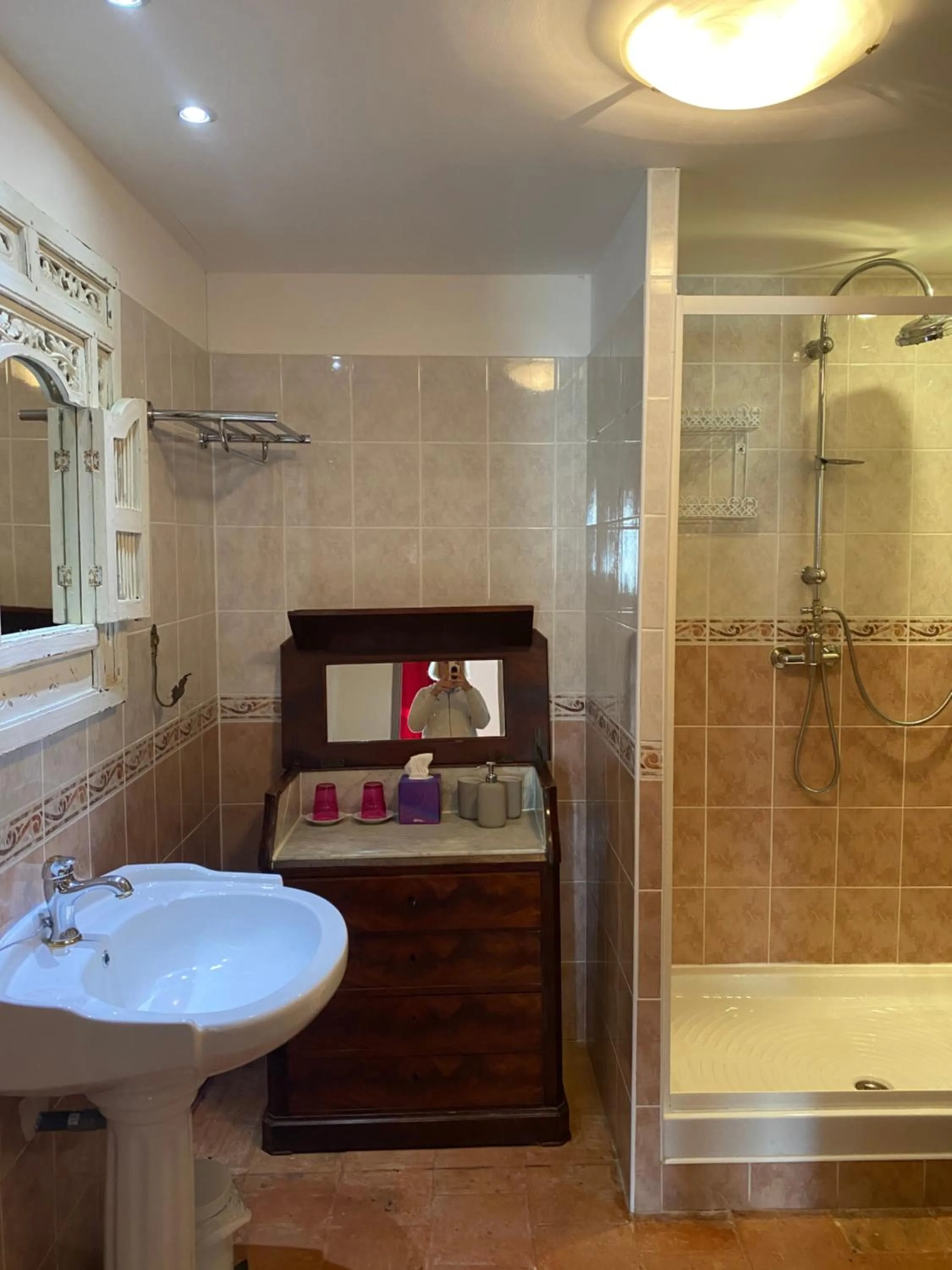 Bathroom in Le Relais d'Affiac