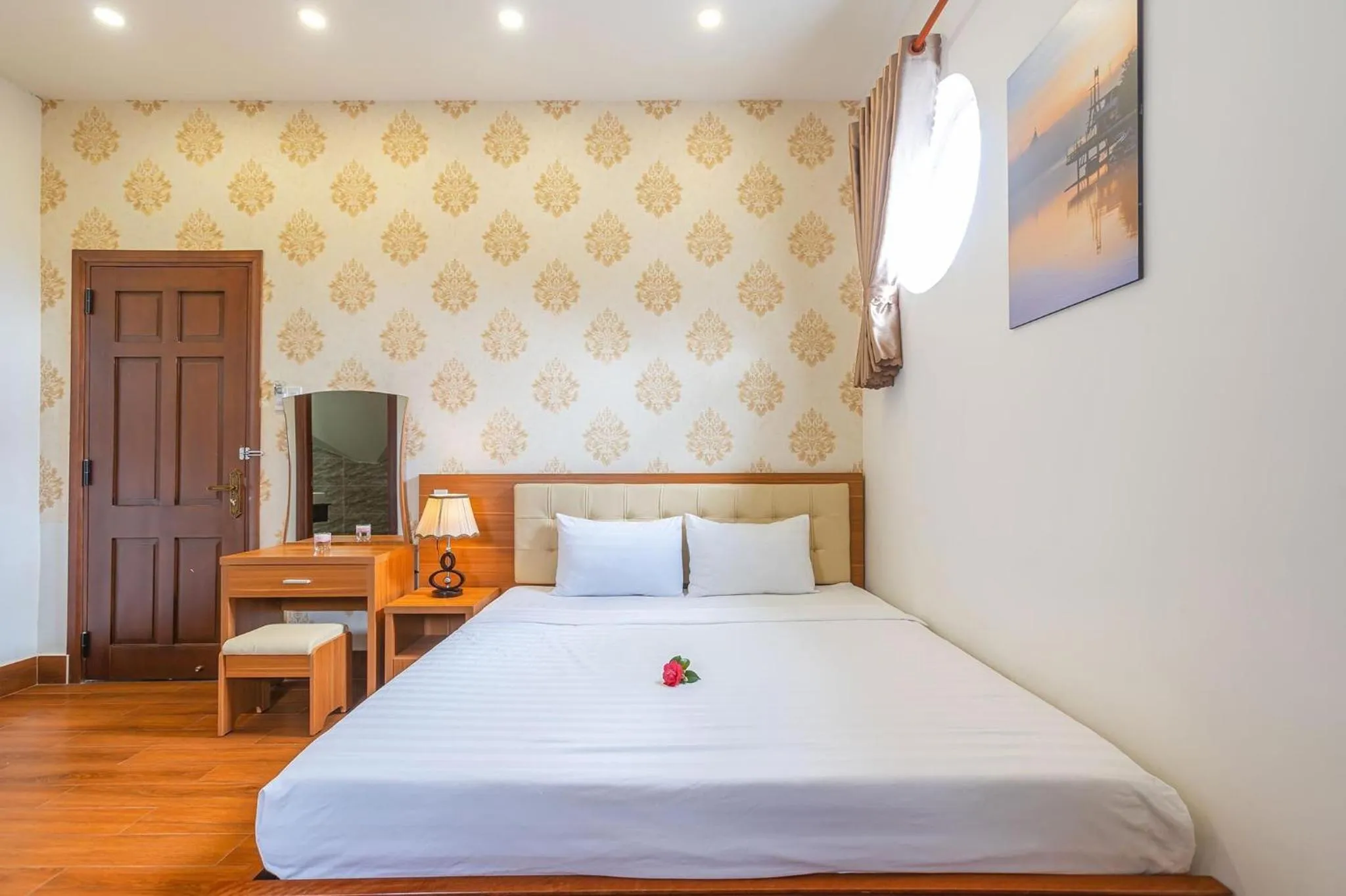 Bedroom, Bed in Villa Hoa Ly Đà Lạt