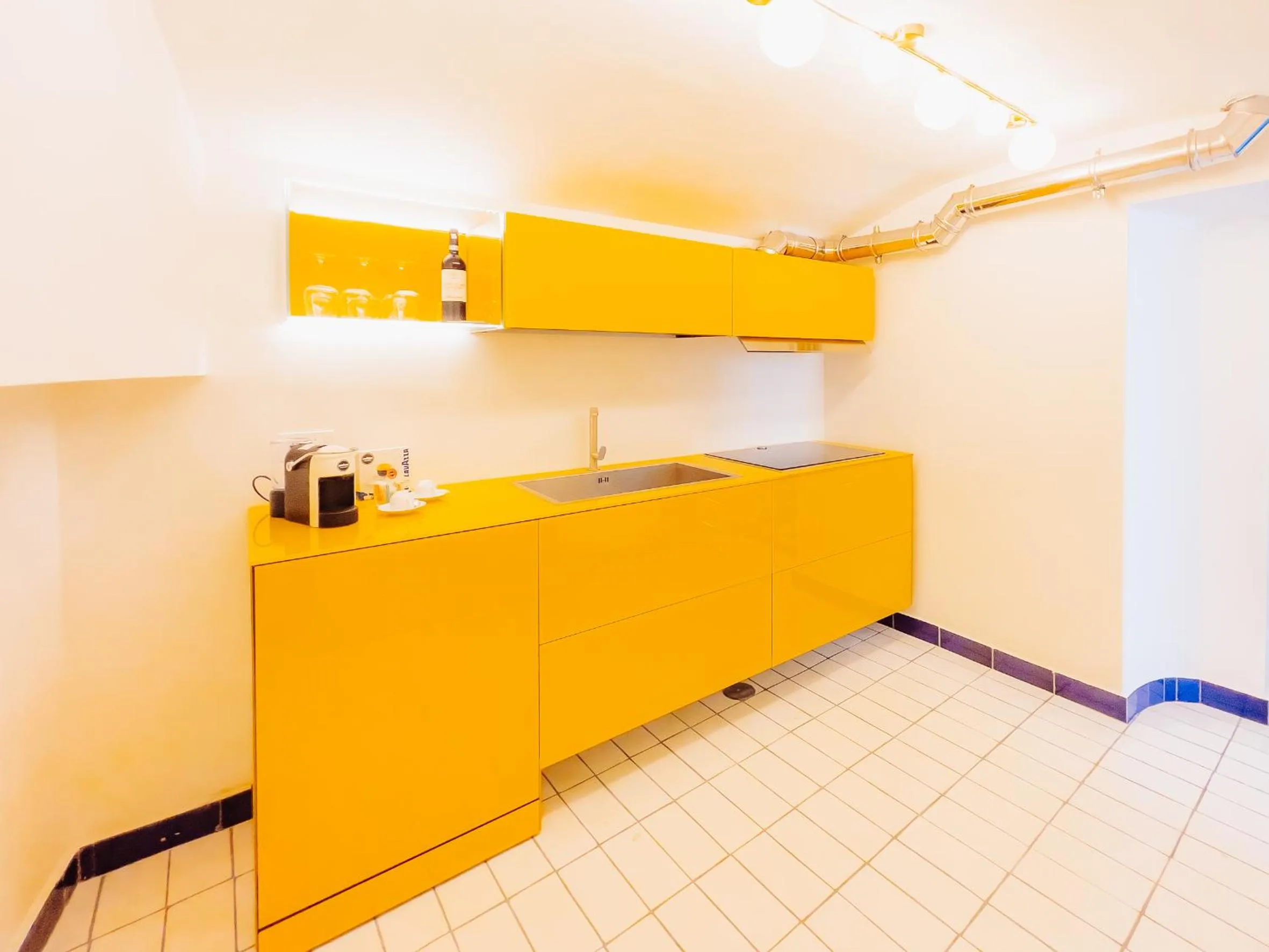 Kitchen or kitchenette in Hotel Marina Riviera