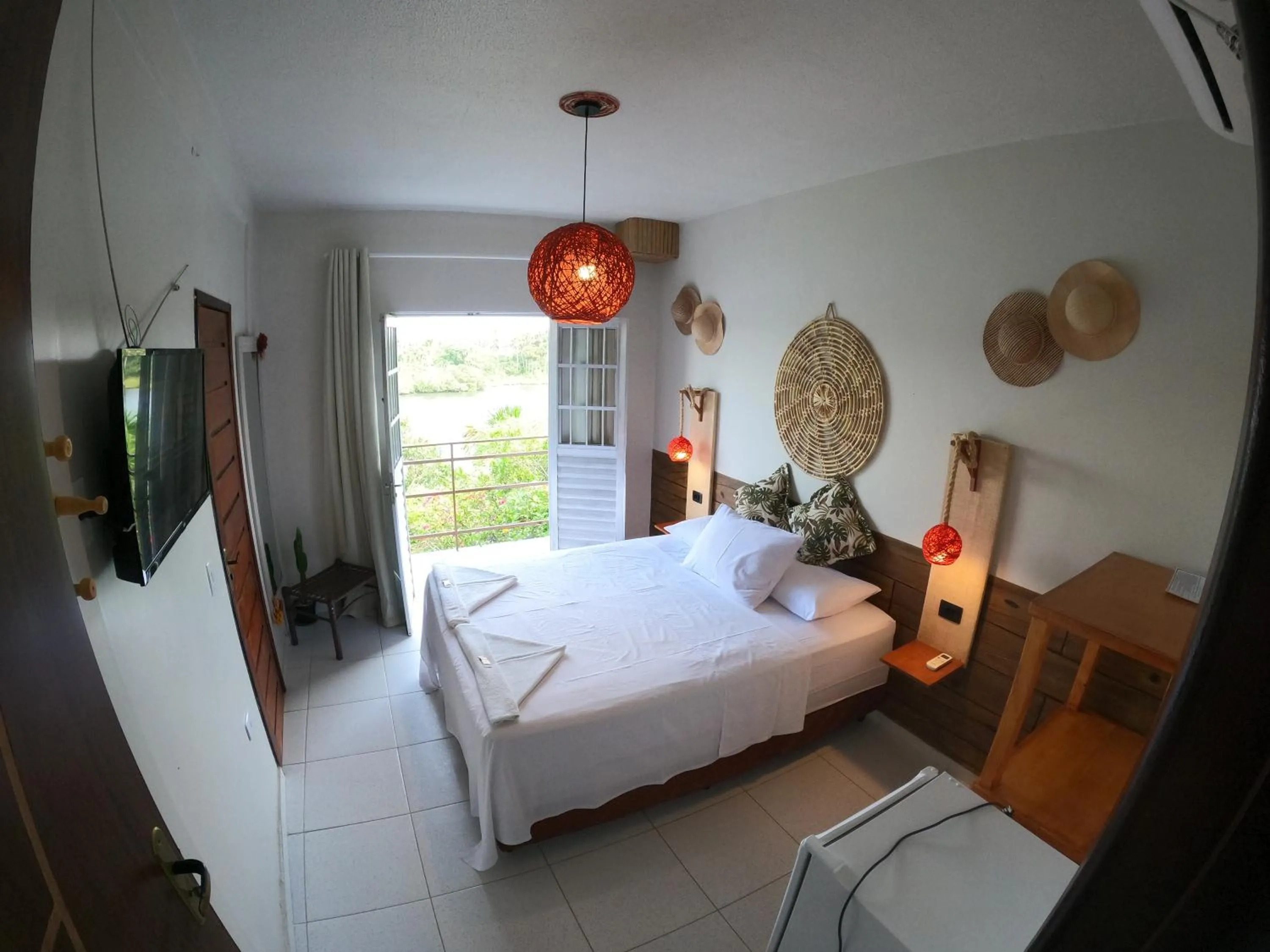 Patio, Bed in Pousada Vida Nova Barreirinhas MA