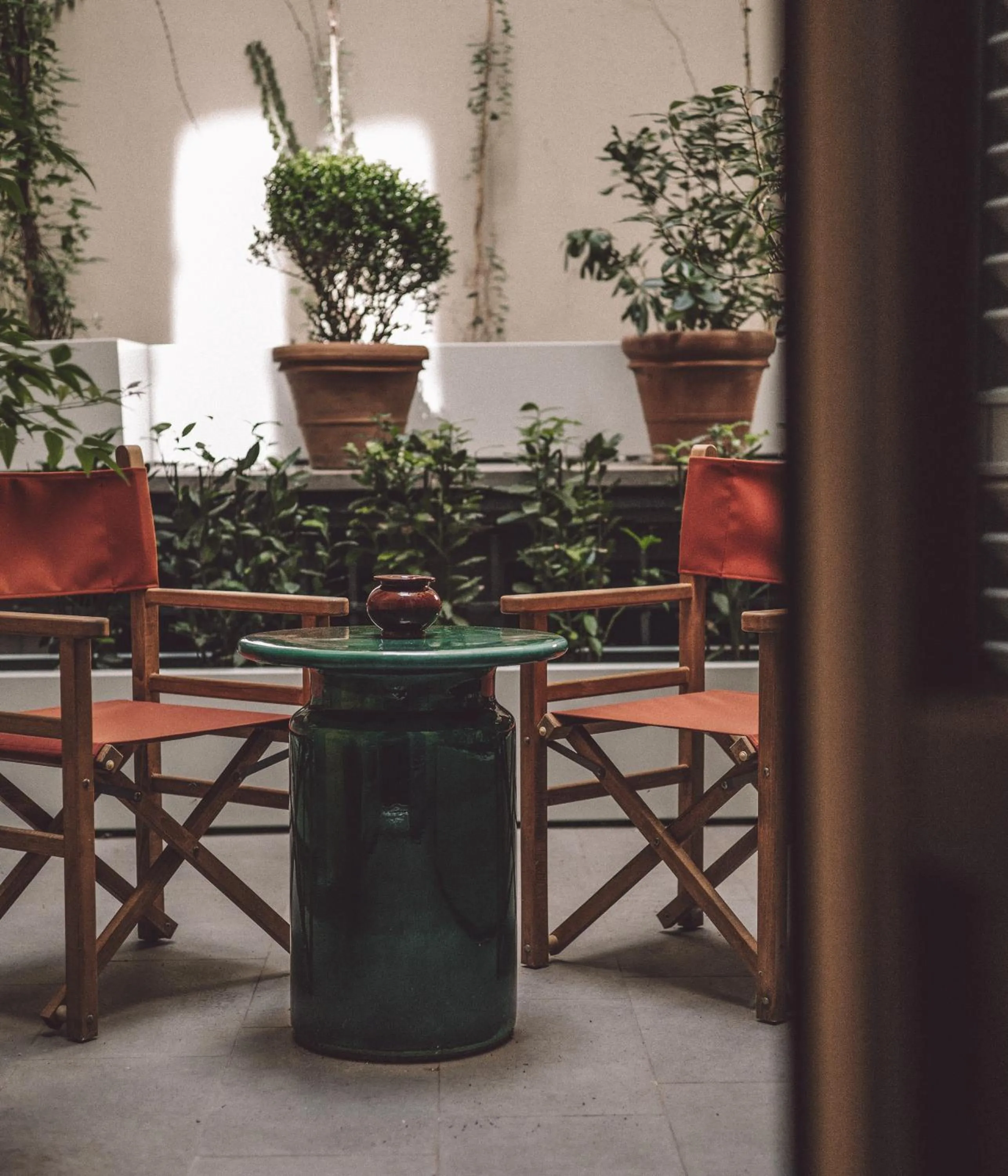 Garden view in Casa G. Firenze