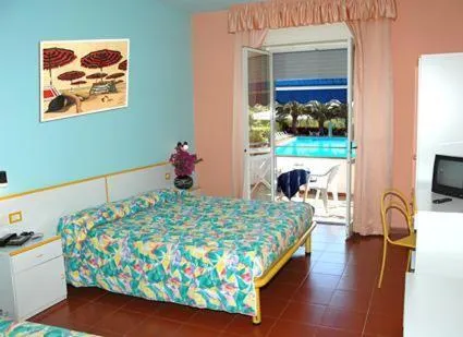 Bed in Hotel Seven Residence