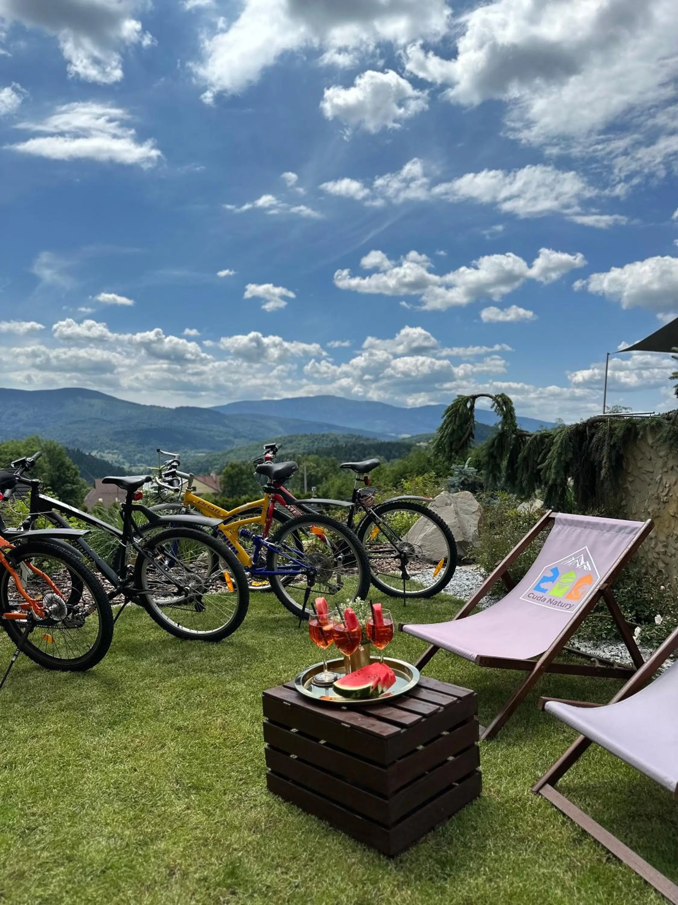 Cycling in Cuda Natury - Niebo, Wiatr, Ziemia