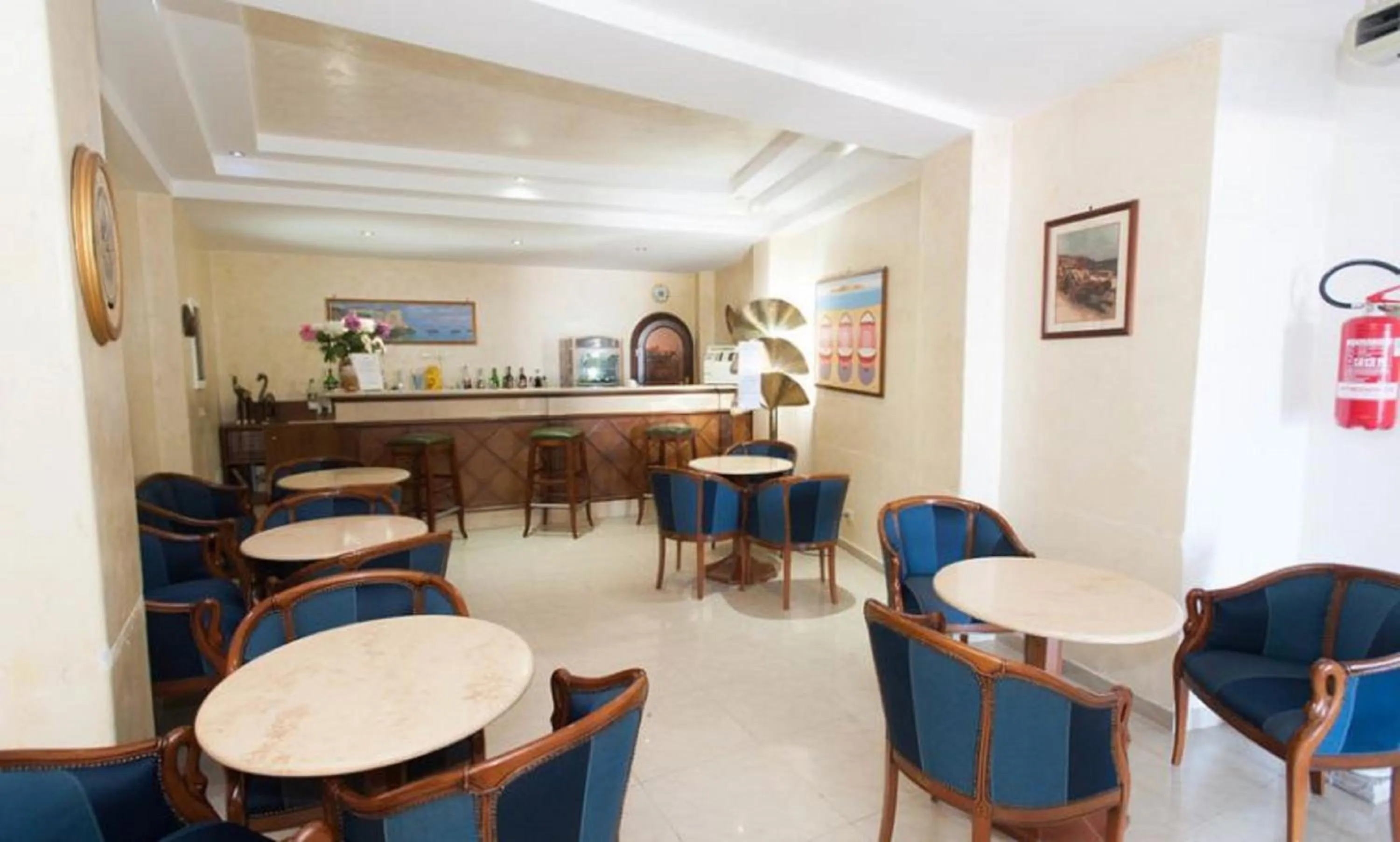 Communal lounge/ TV room in Casthotels Tramonto d'oro Terme