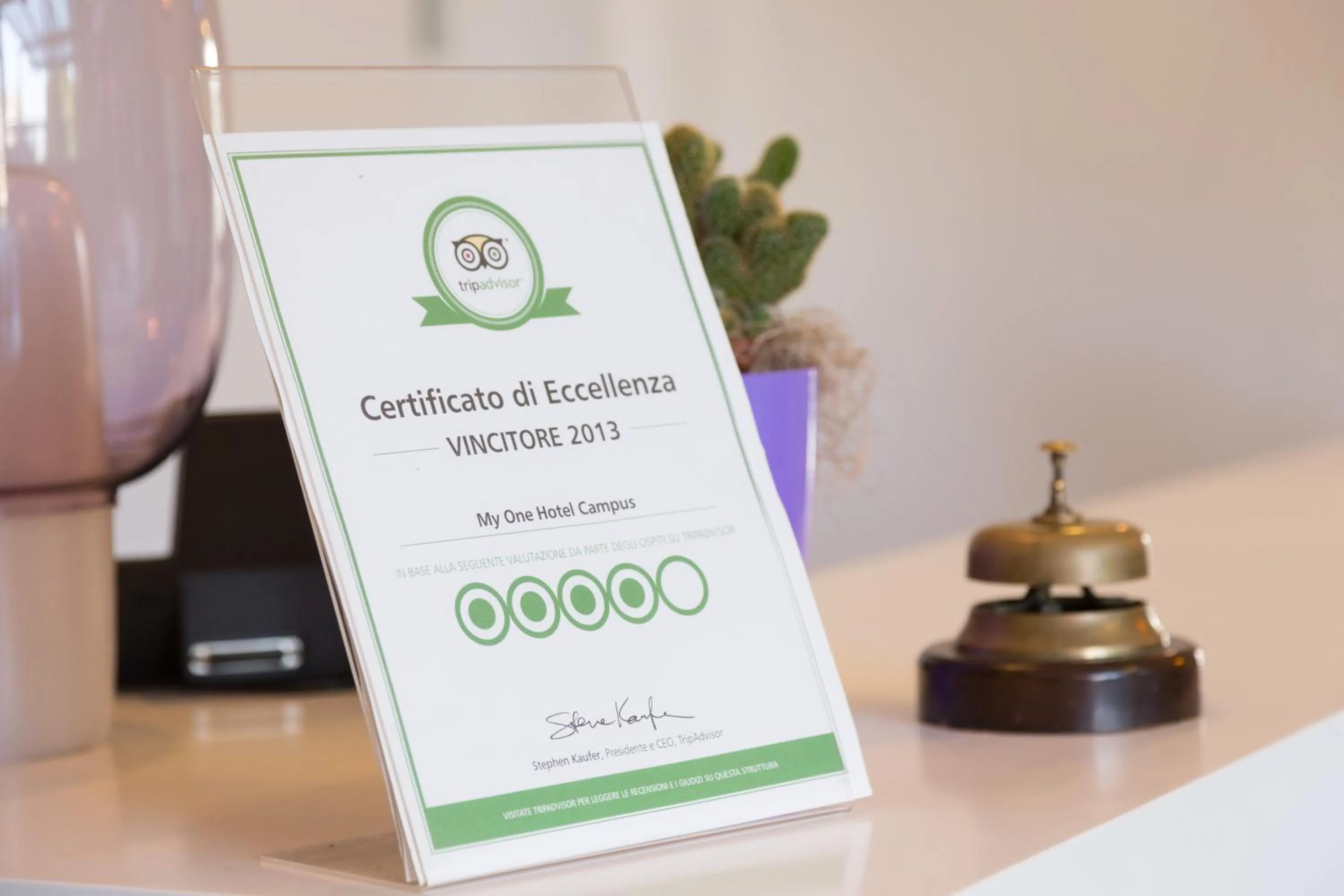 Certificate/Award in Hotels Campus