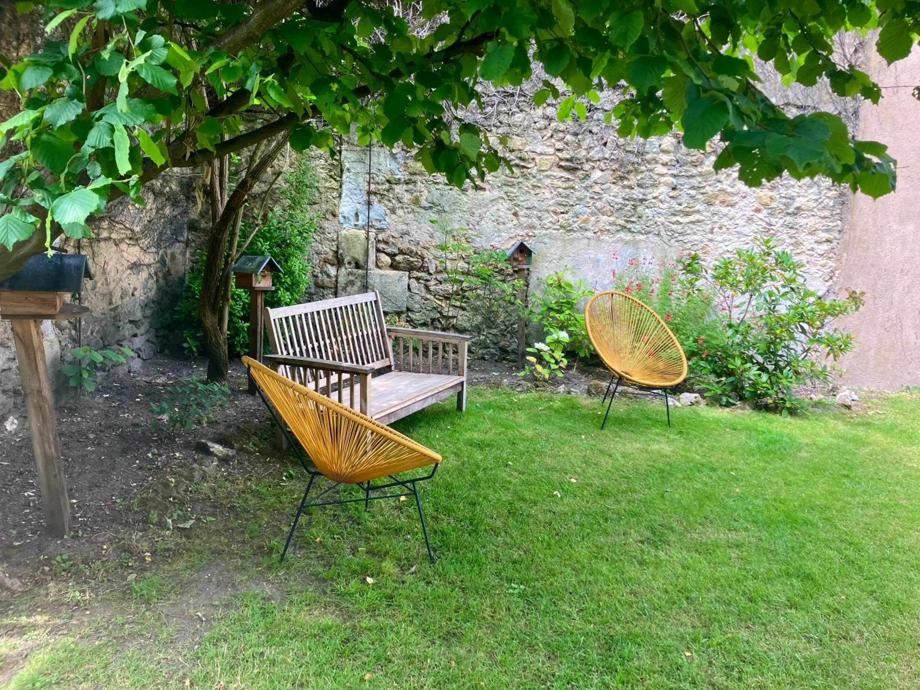 Garden in Chambre Sixtine