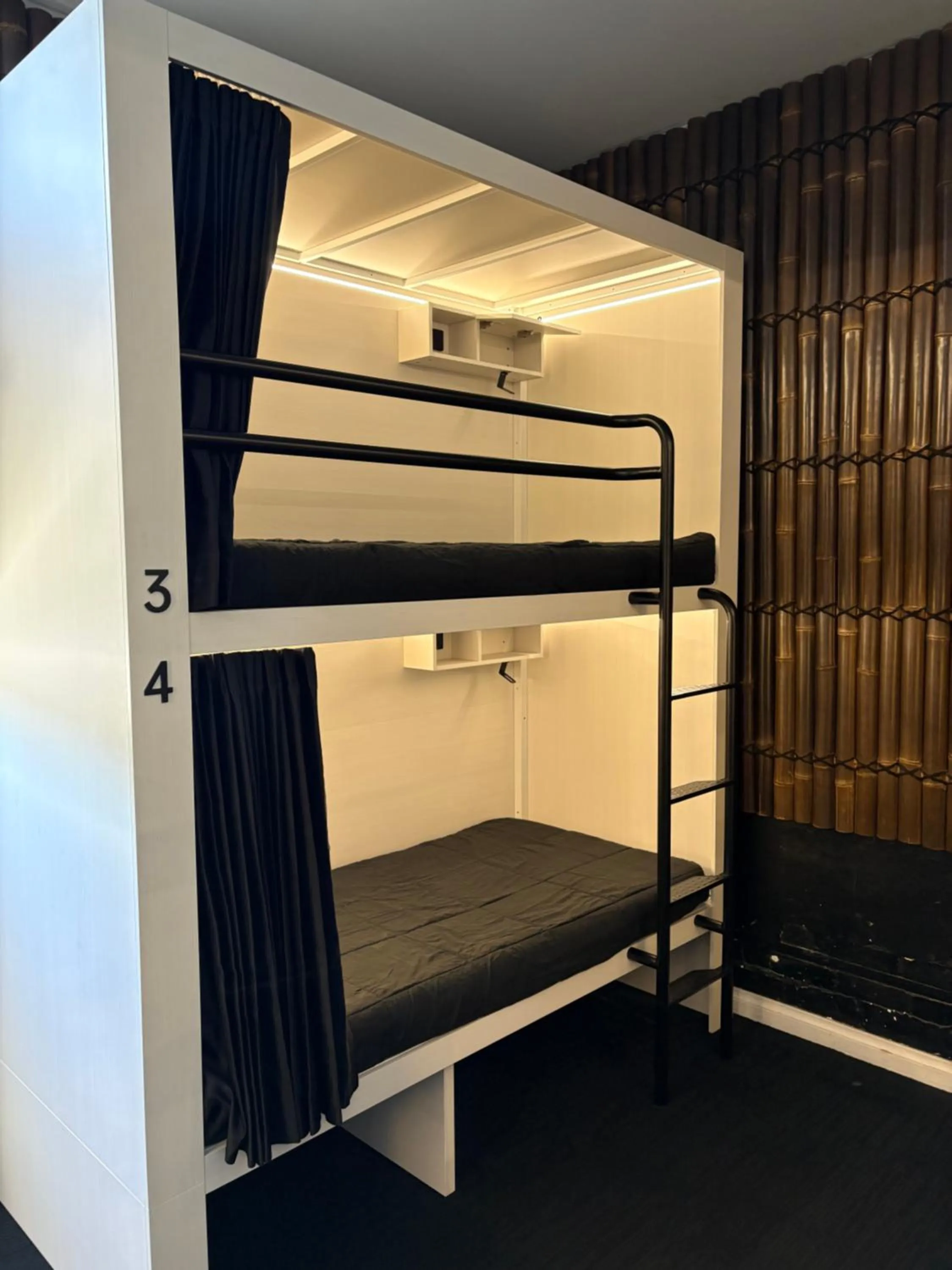 Bed in Bayside House