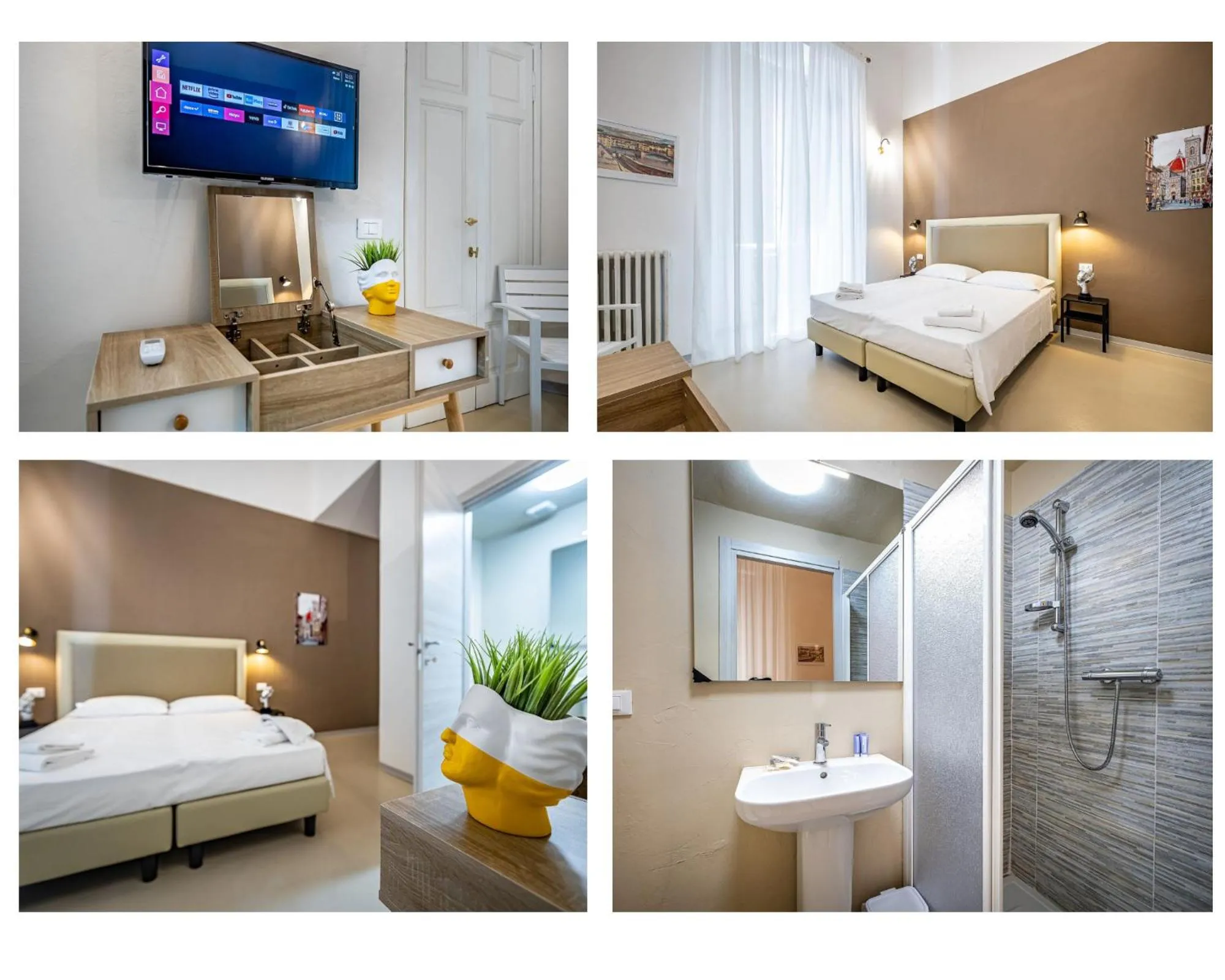 TV and multimedia in B&B Hotel Delle Tele