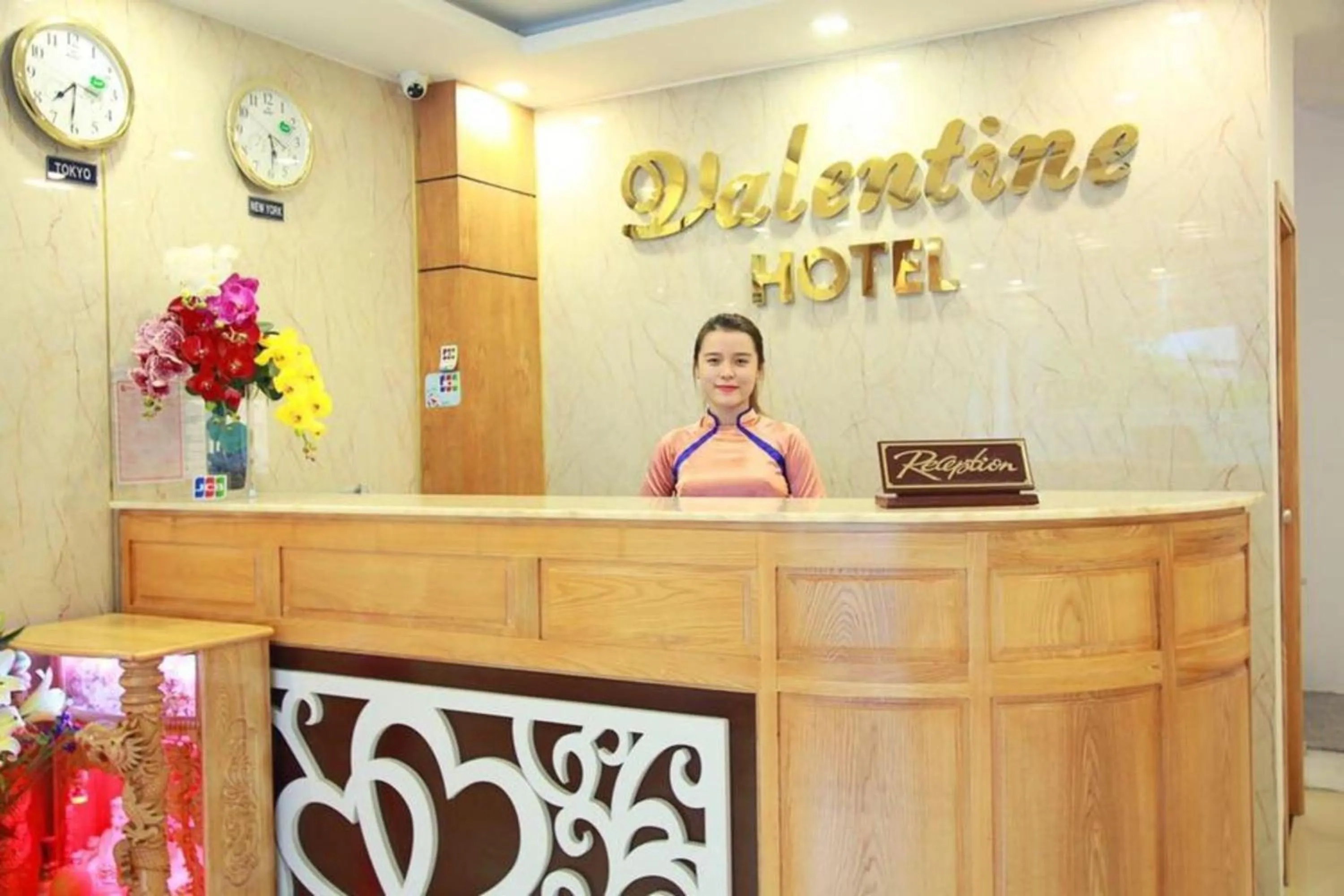 Lobby or reception in Valentine Hotel