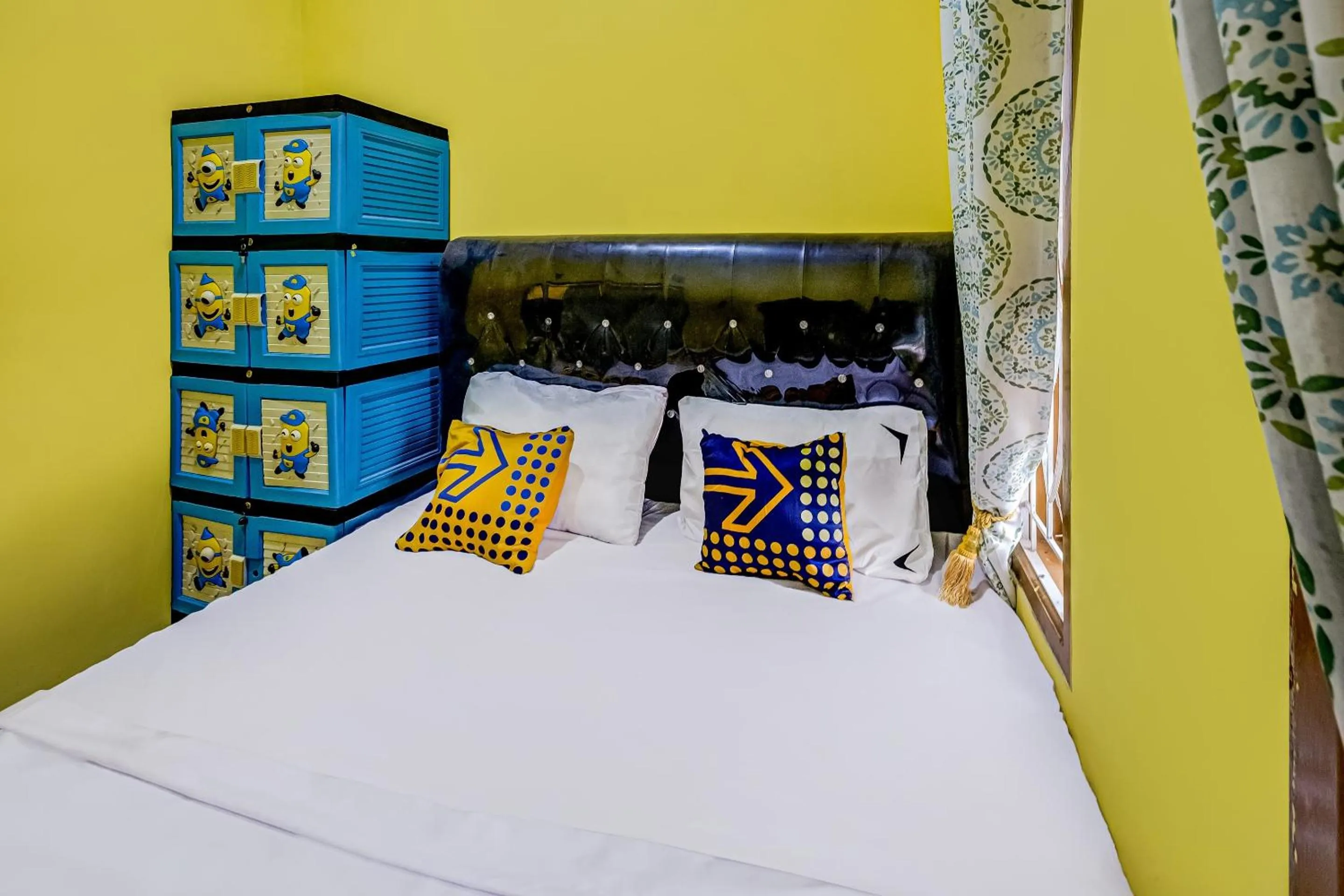 Bedroom, Bed in Hotel O Desa Wisata Santanamekar