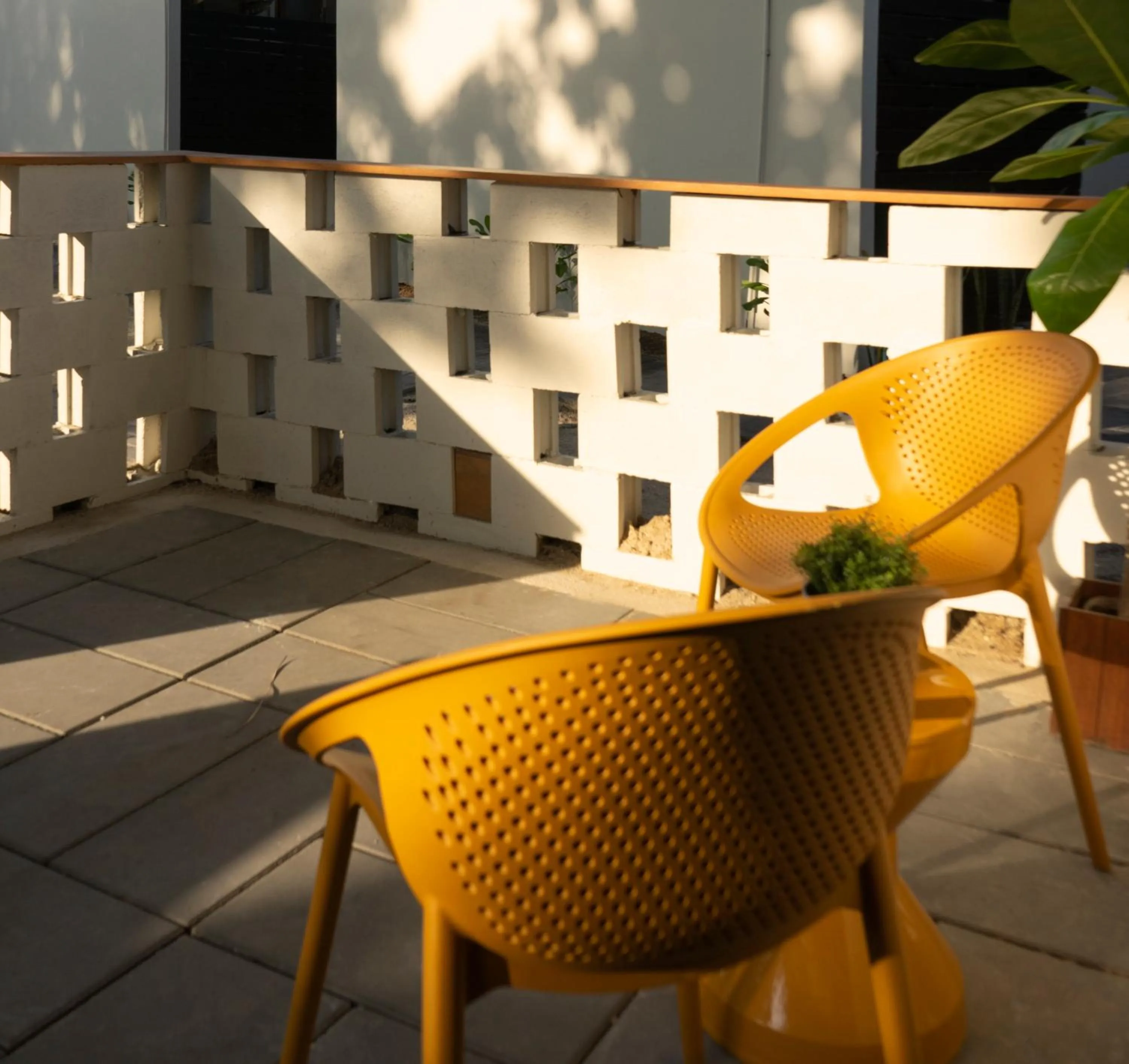 Seating area in Escape Beach Resort - New Look & Improved