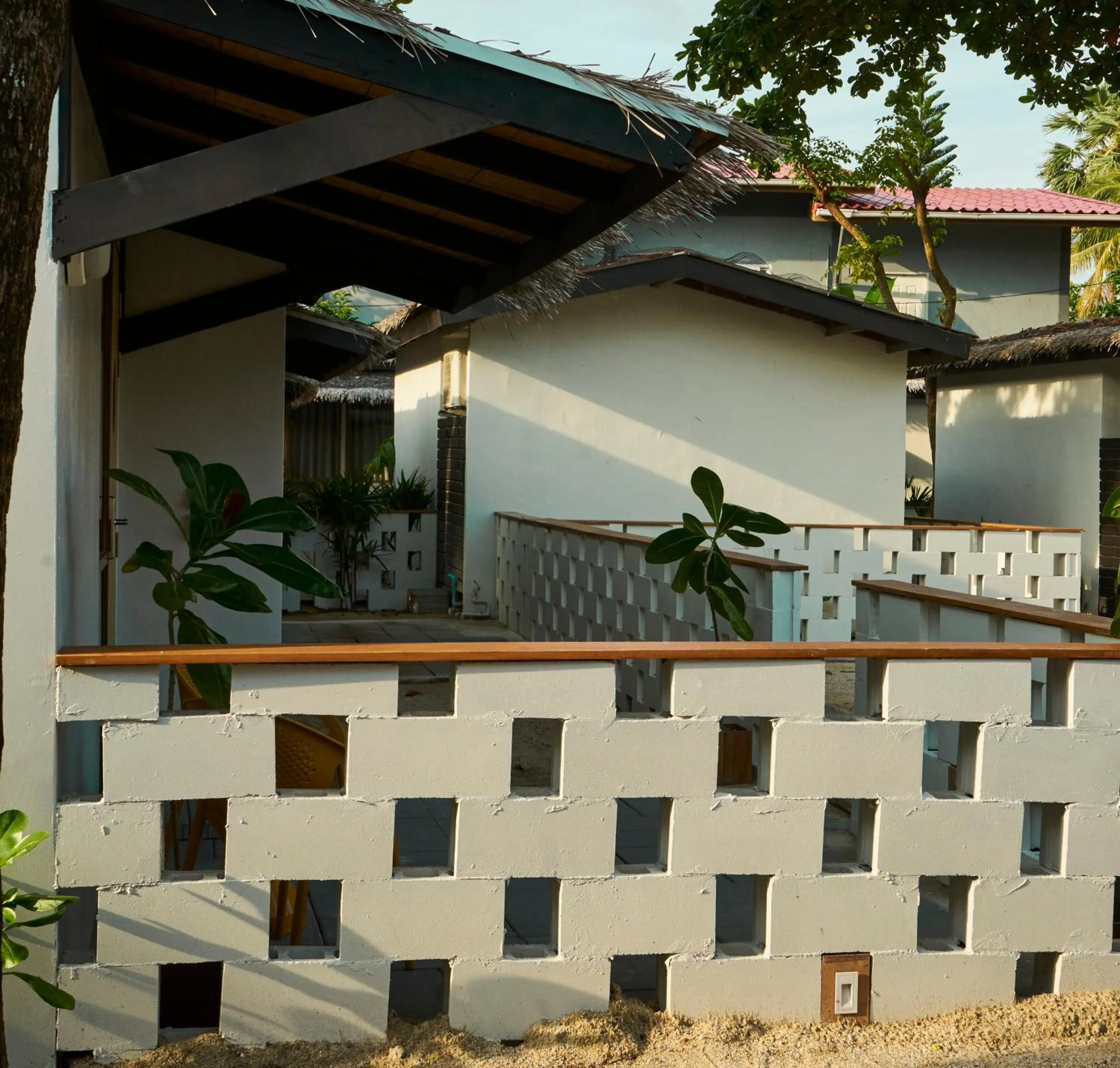 Patio in Escape Beach Resort - New Look & Improved