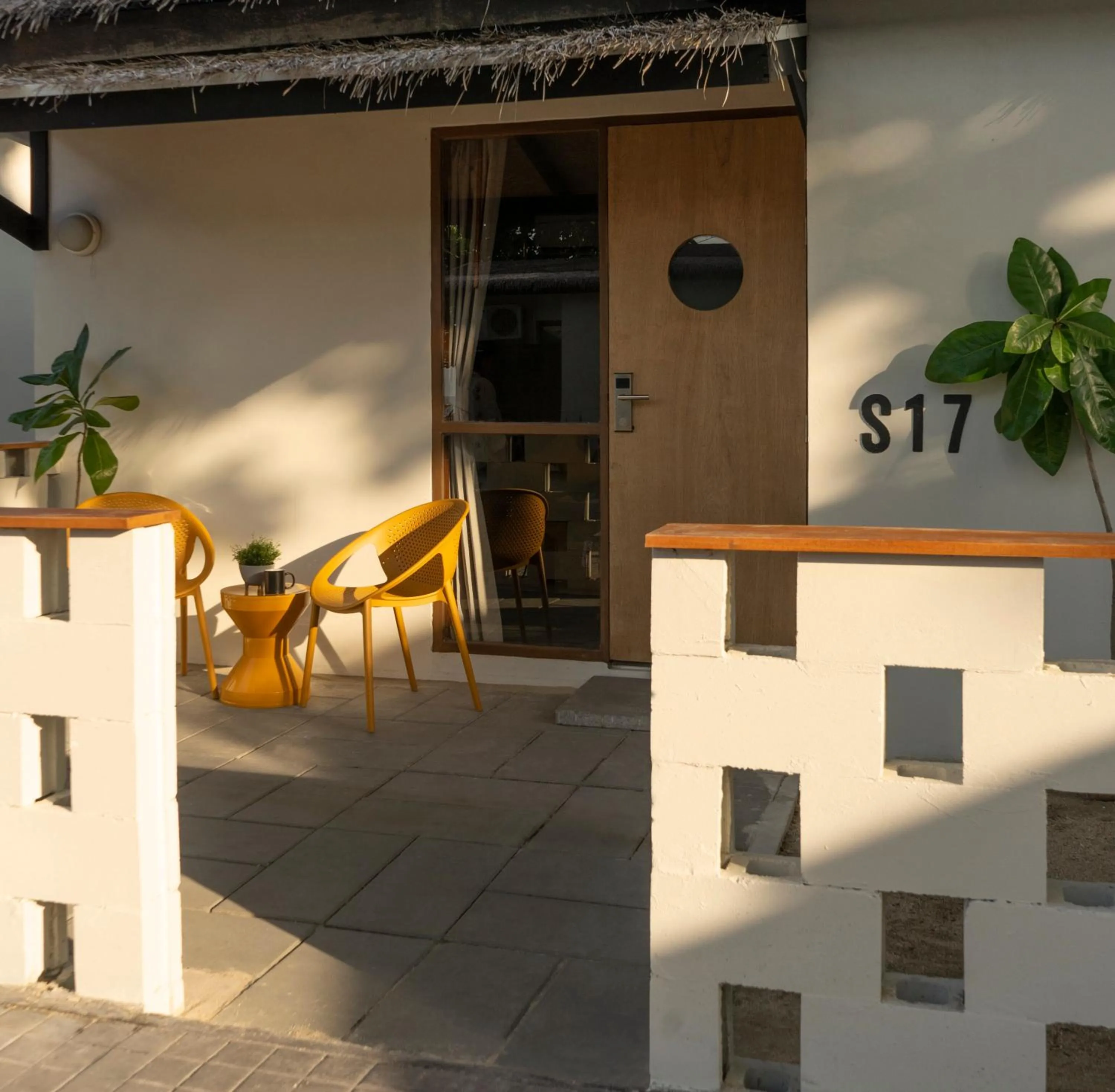 Patio in Escape Beach Resort - New Look & Improved