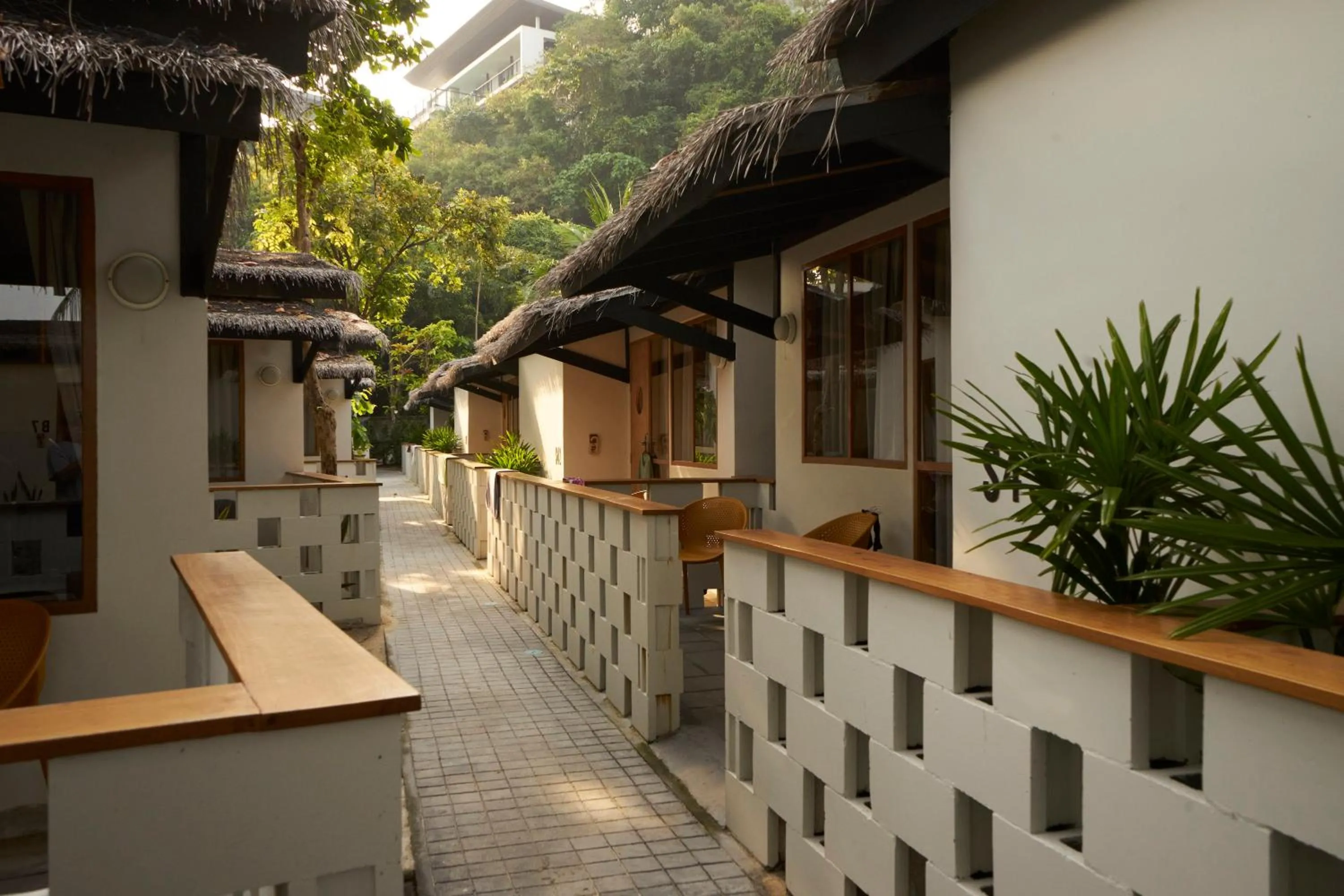 Patio in Escape Beach Resort - New Look & Improved