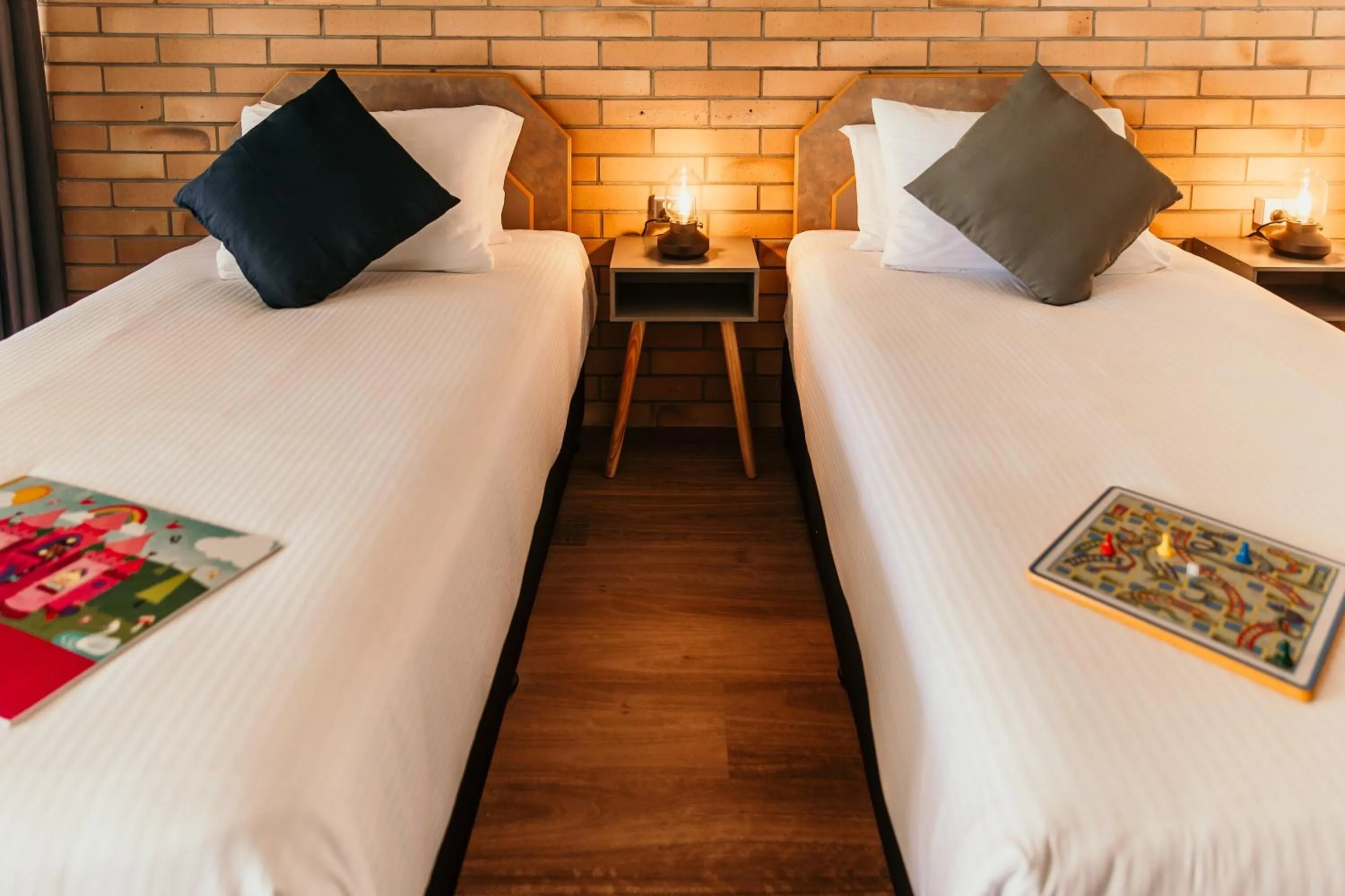 Bed in Oasis Motor Inn Blackall