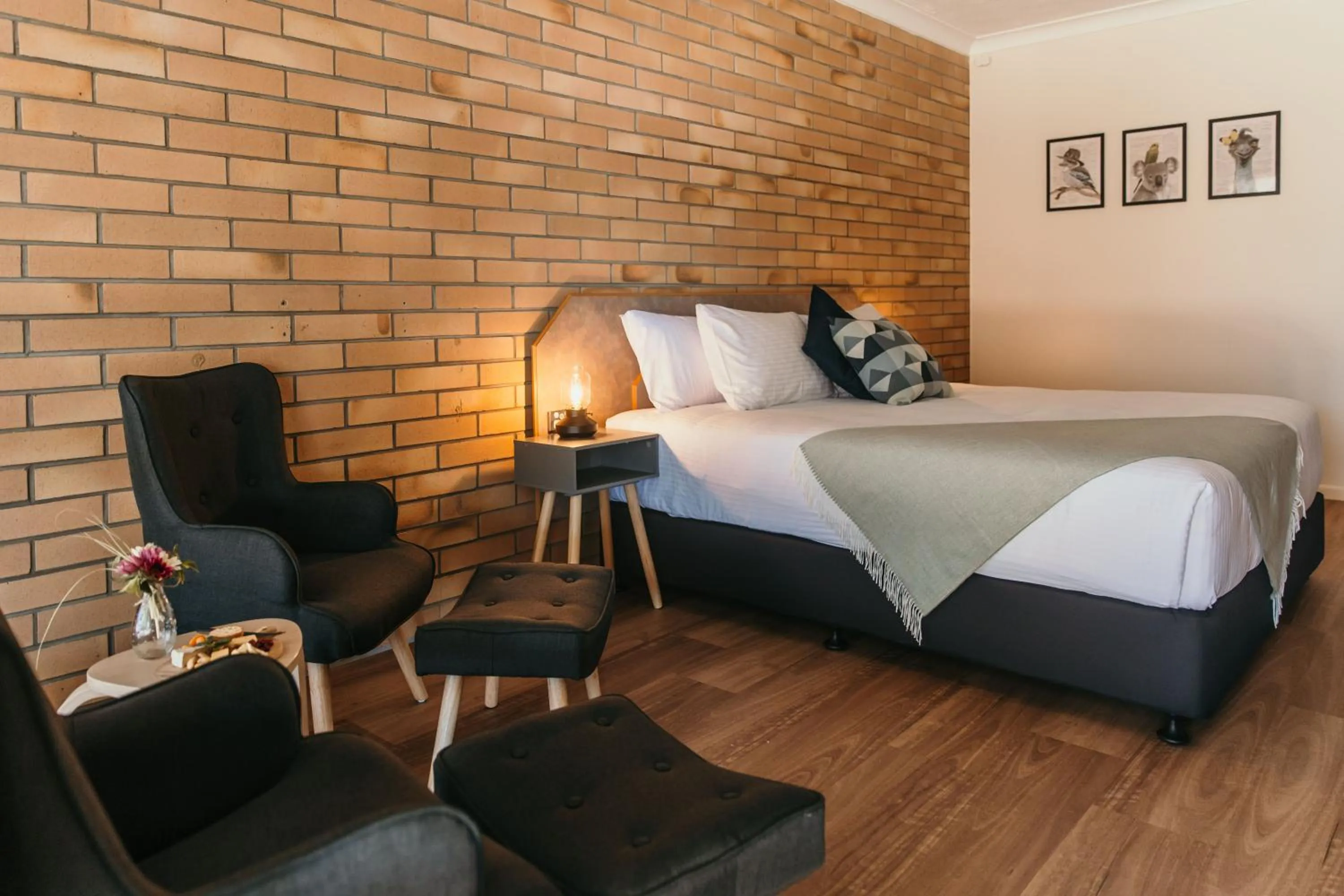 Bed in Oasis Motor Inn Blackall