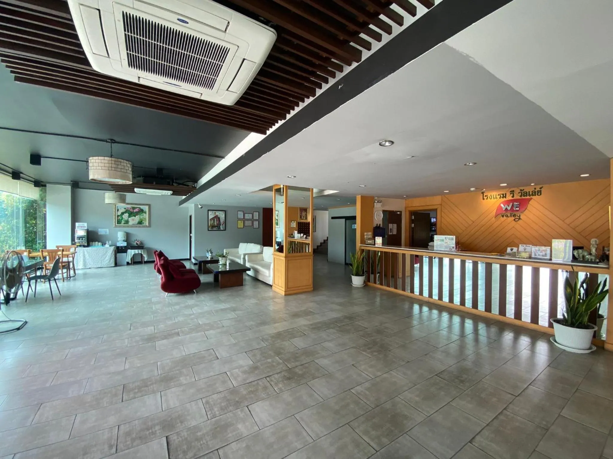 Lobby or reception in WE Valley Hotel