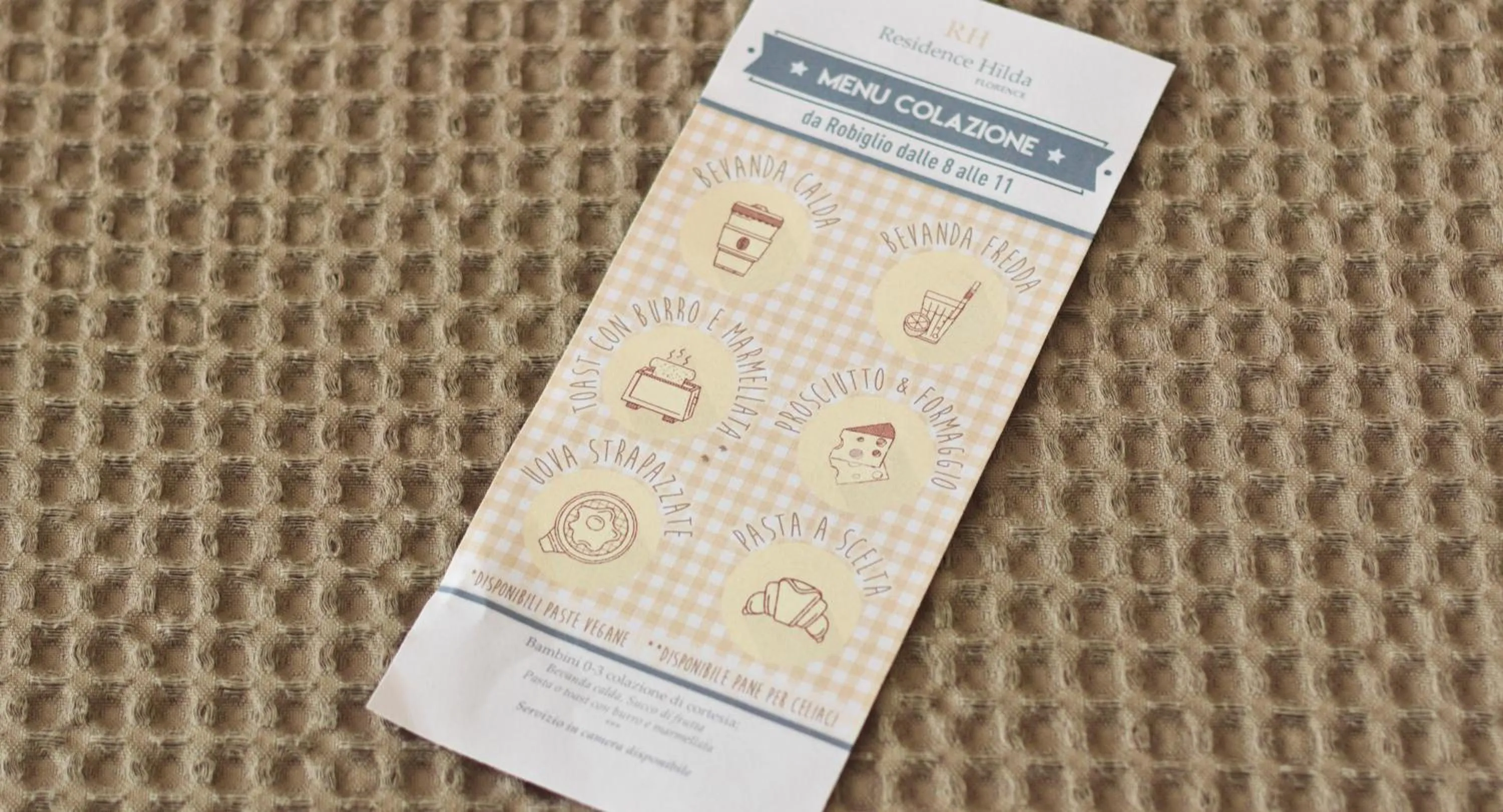 American breakfast in Residence Hilda