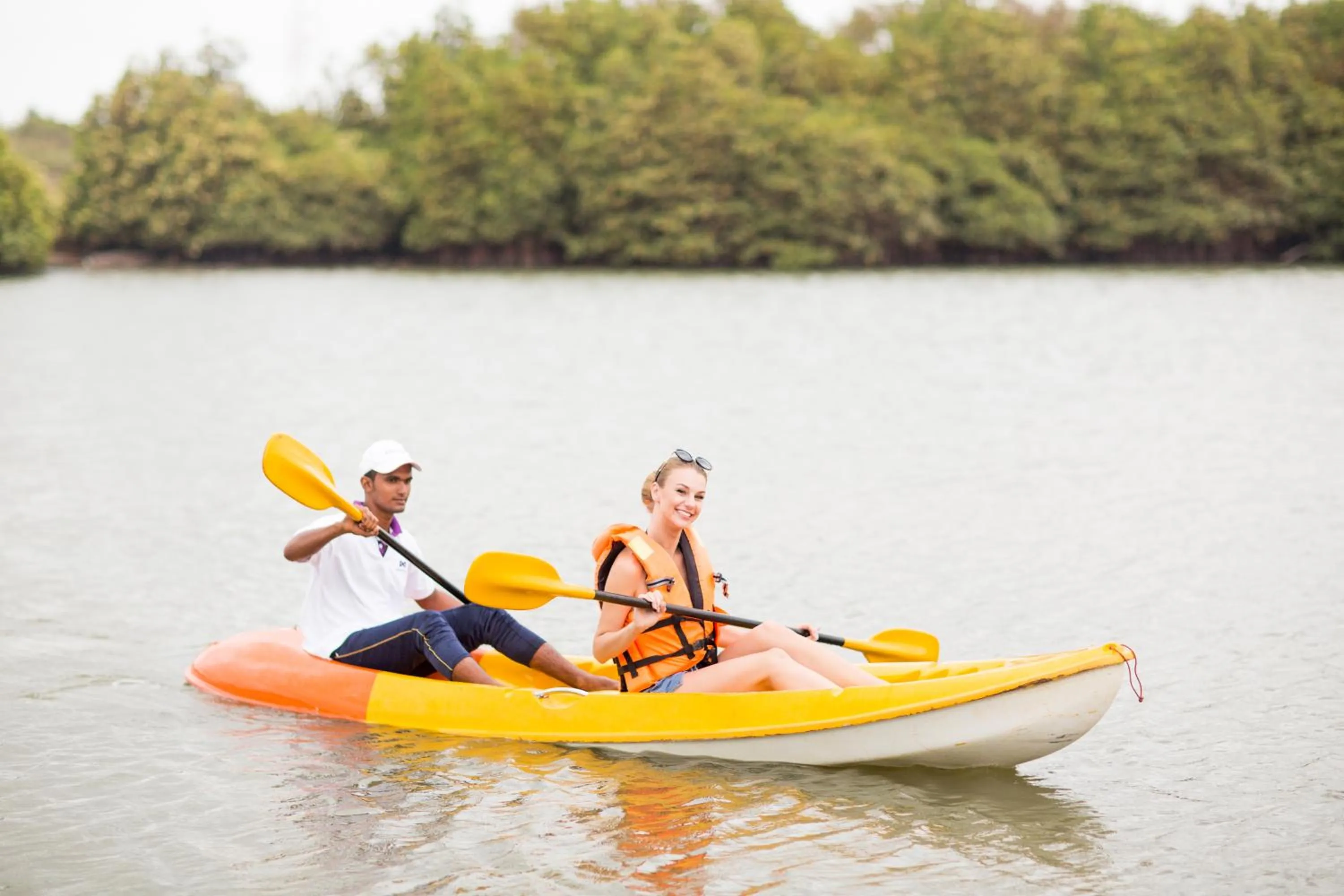 Canoeing in Anantaya Resort & Spa Chilaw