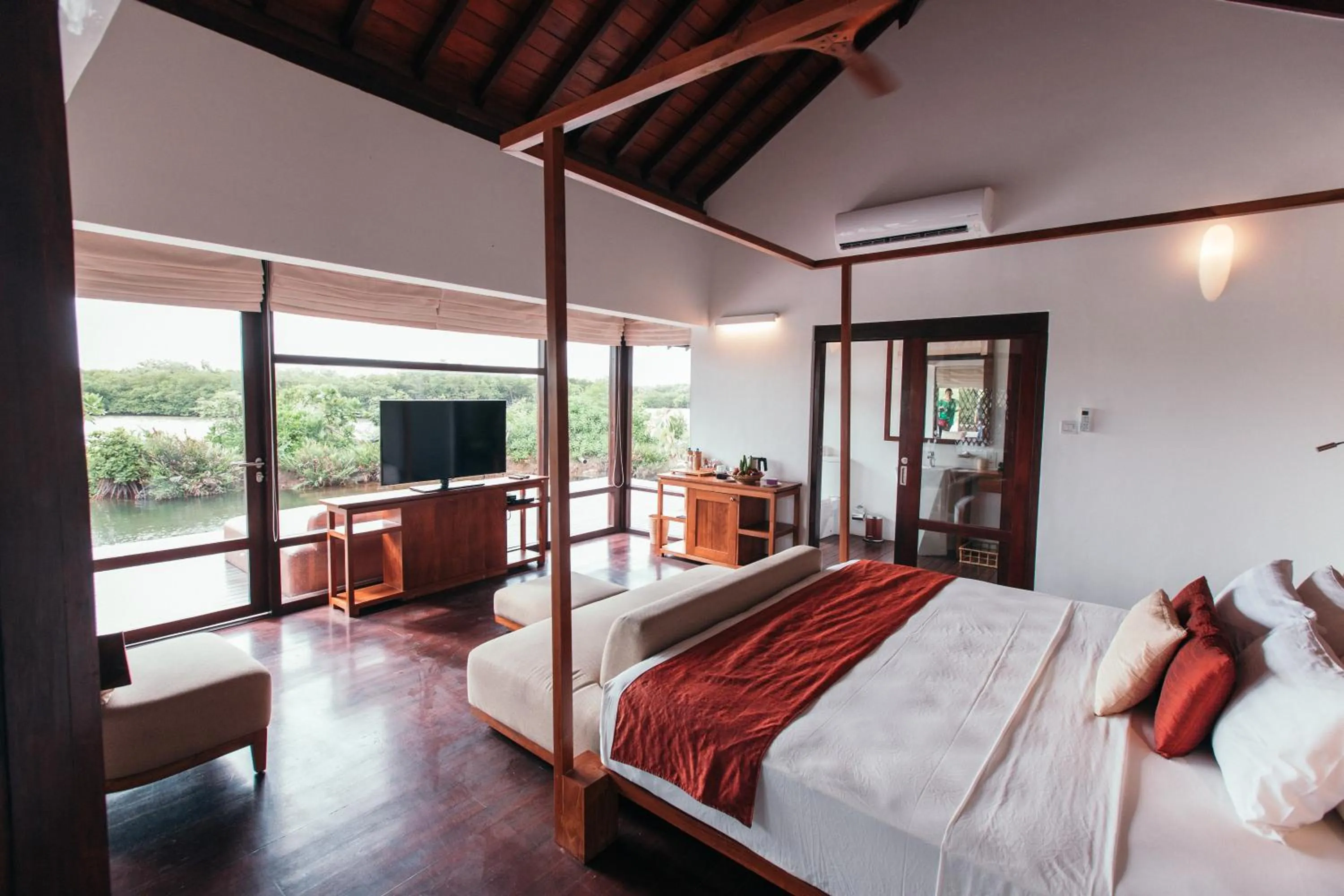 Photo of the whole room, Bed in Anantaya Resort & Spa Chilaw