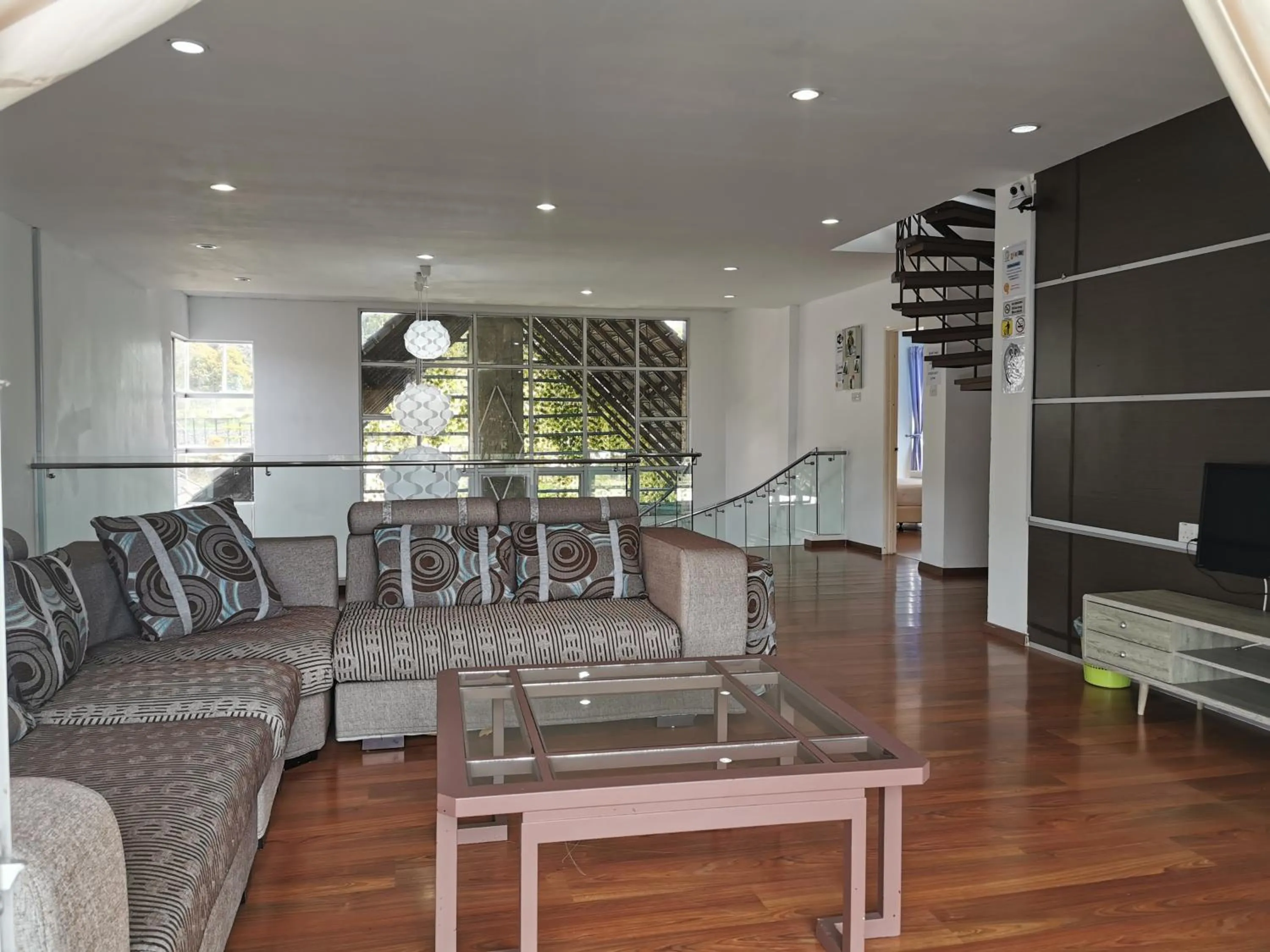 Living room in Dear Dino Villa Cameron Highlands