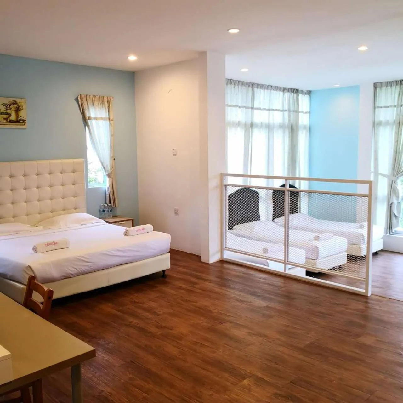 Bed in Dear Dino Villa Cameron Highlands