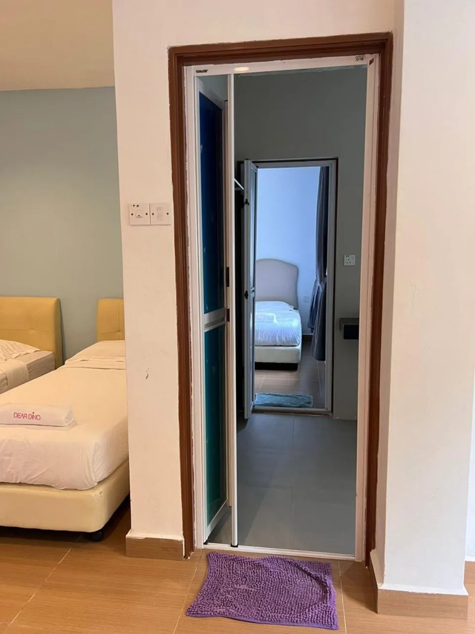 Bed in Dear Dino Villa Cameron Highlands