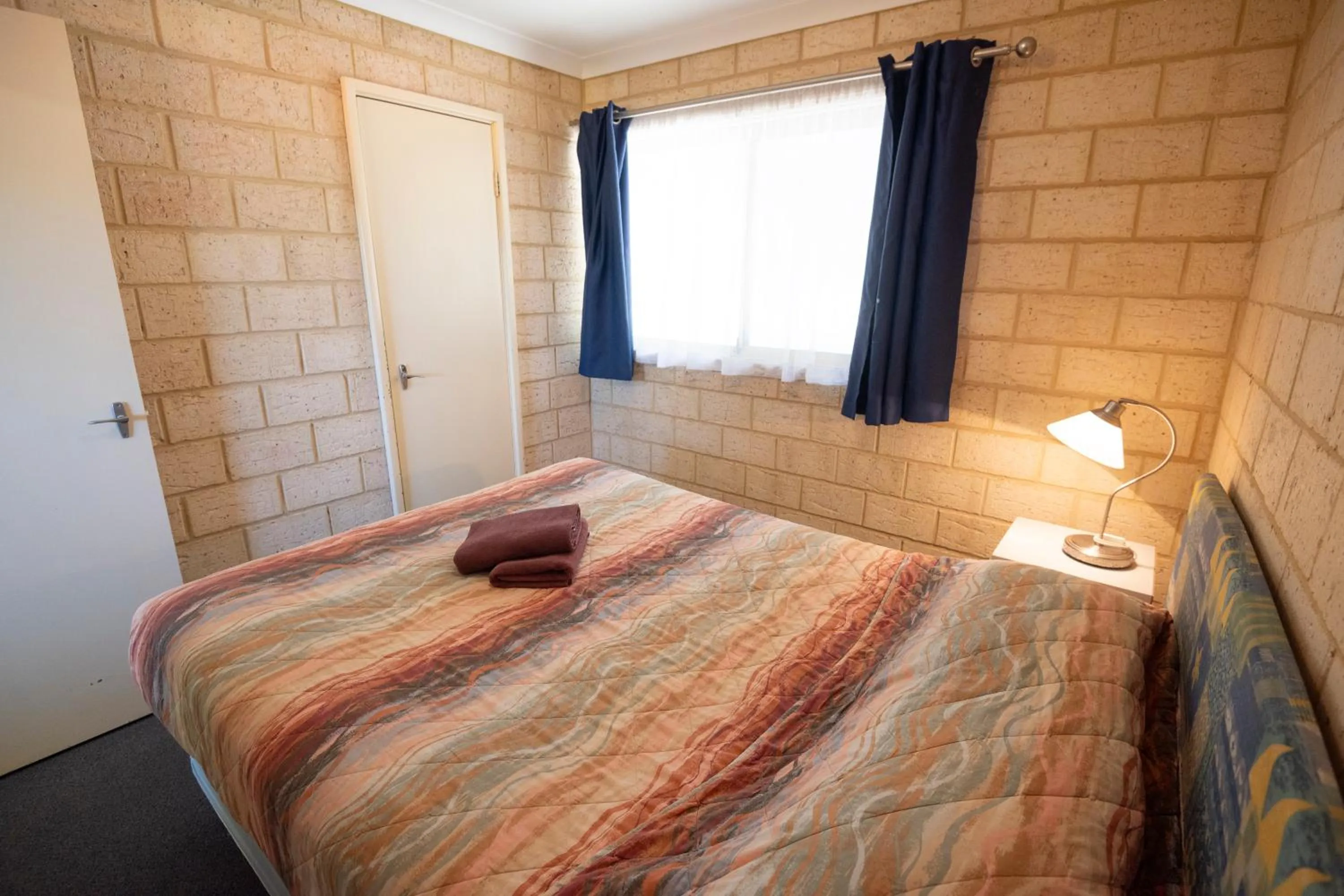 Bed in Belair Gardens Caravan Park