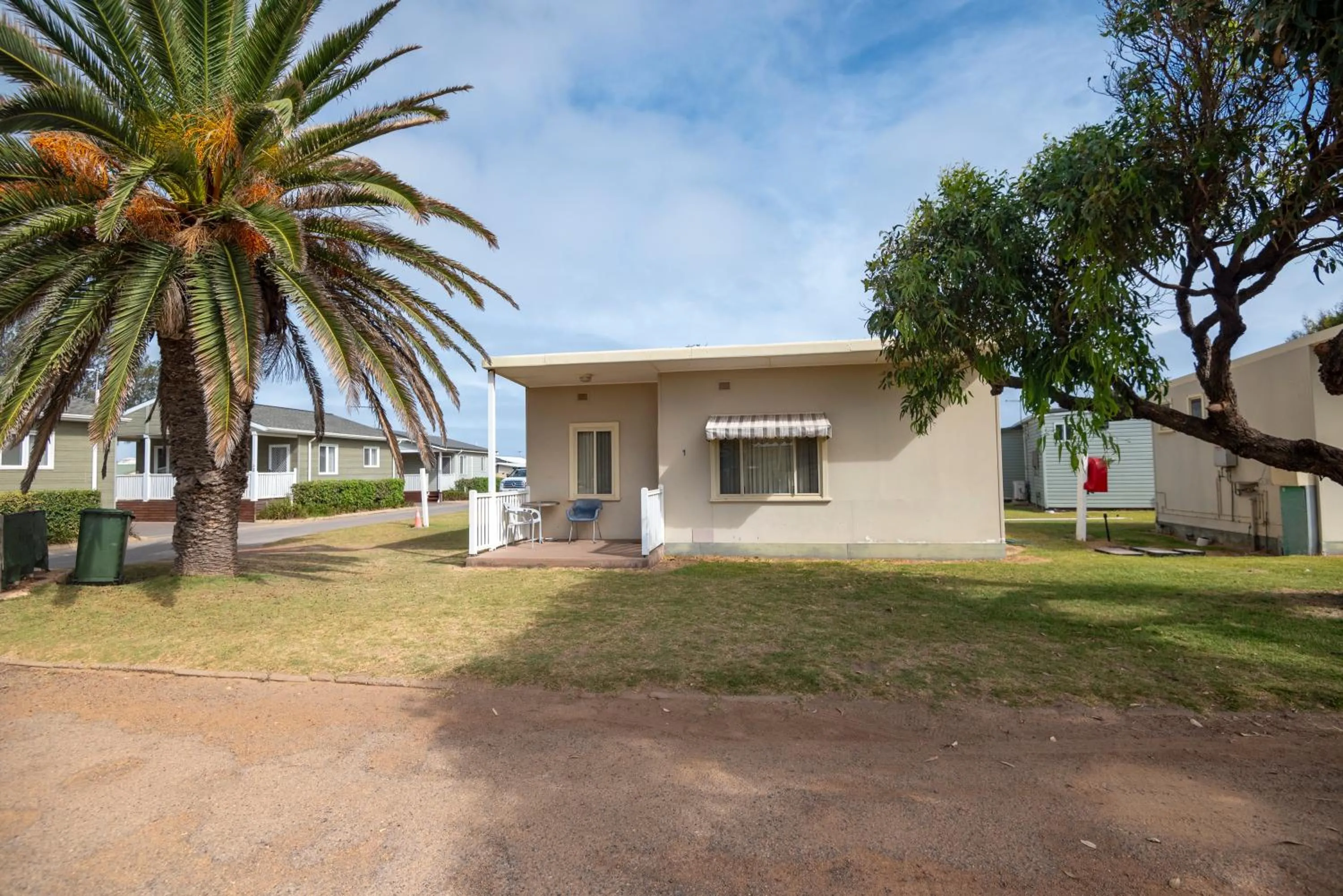 Property building in Belair Gardens Caravan Park
