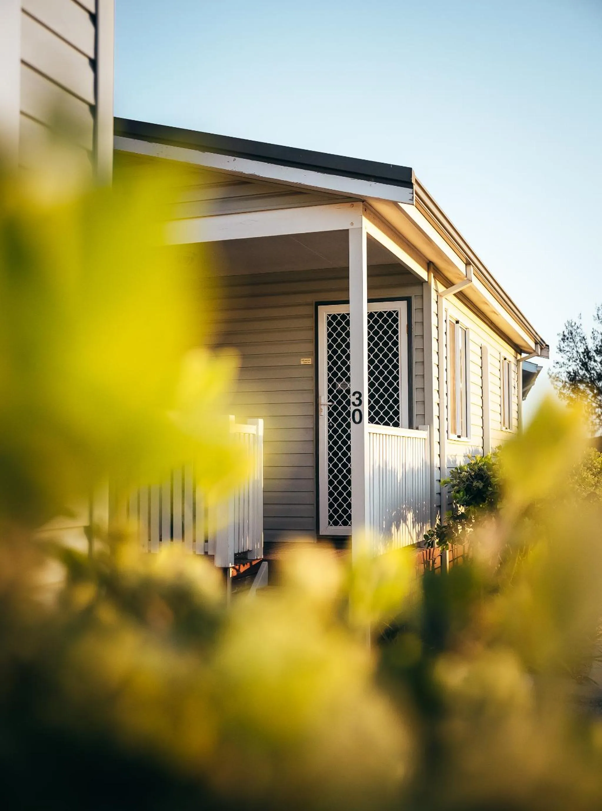 Property building in Belair Gardens Caravan Park