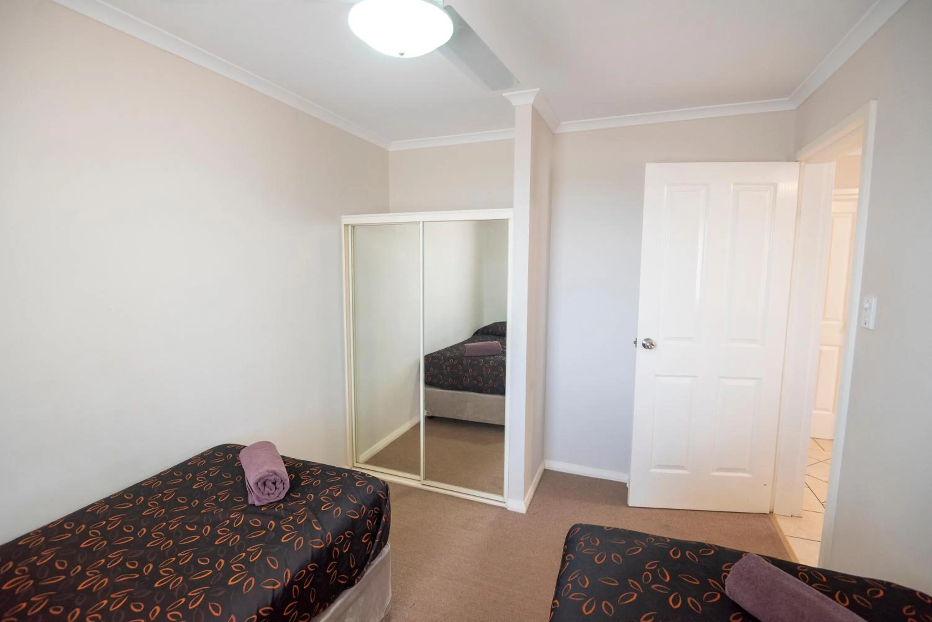 Bed in Belair Gardens Caravan Park