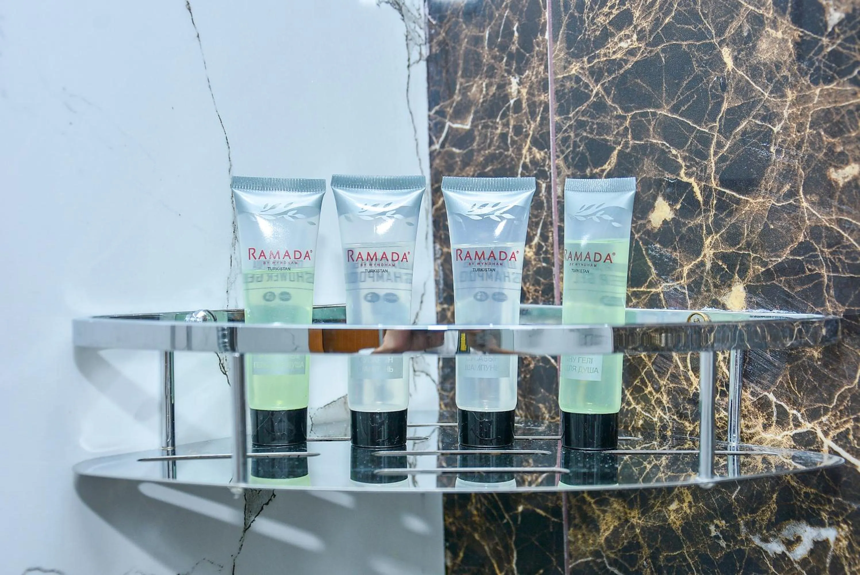 Shower in Ramada by Wyndham Turkistan