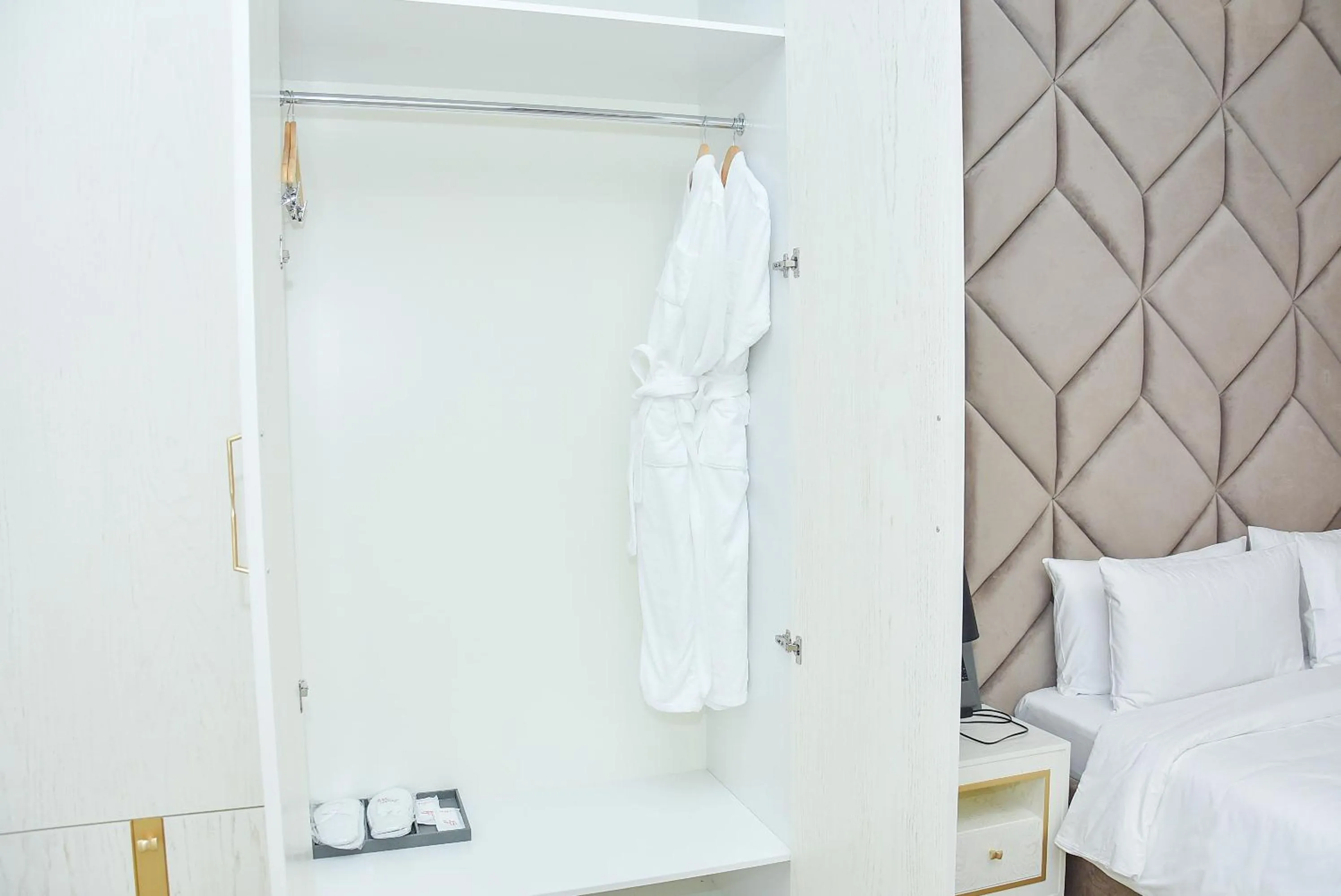 Bathroom, Bed in Ramada by Wyndham Turkistan