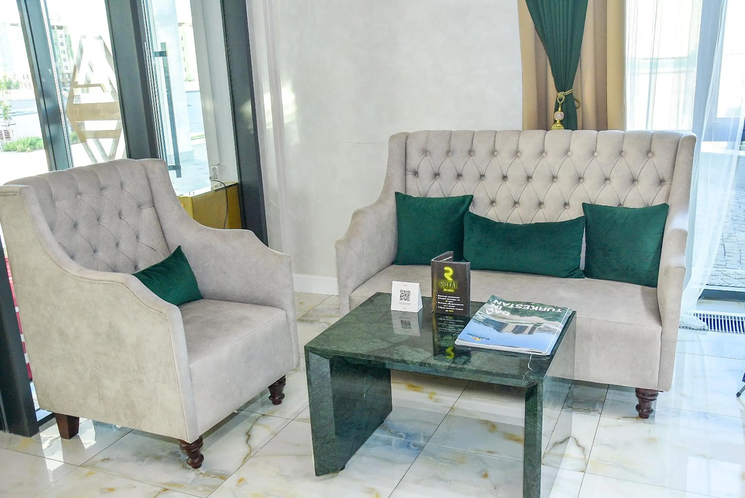 Facade/entrance in Ramada by Wyndham Turkistan