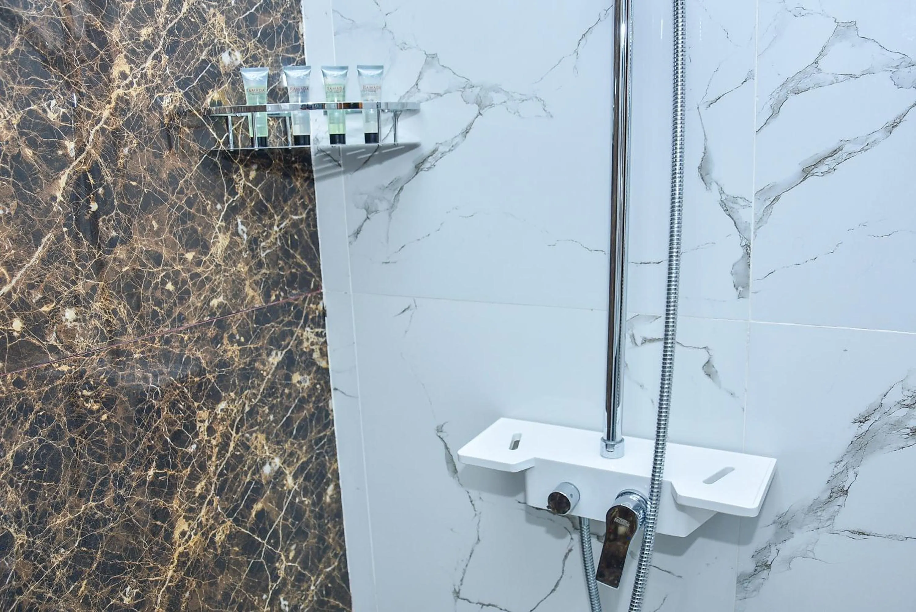 Shower in Ramada by Wyndham Turkistan