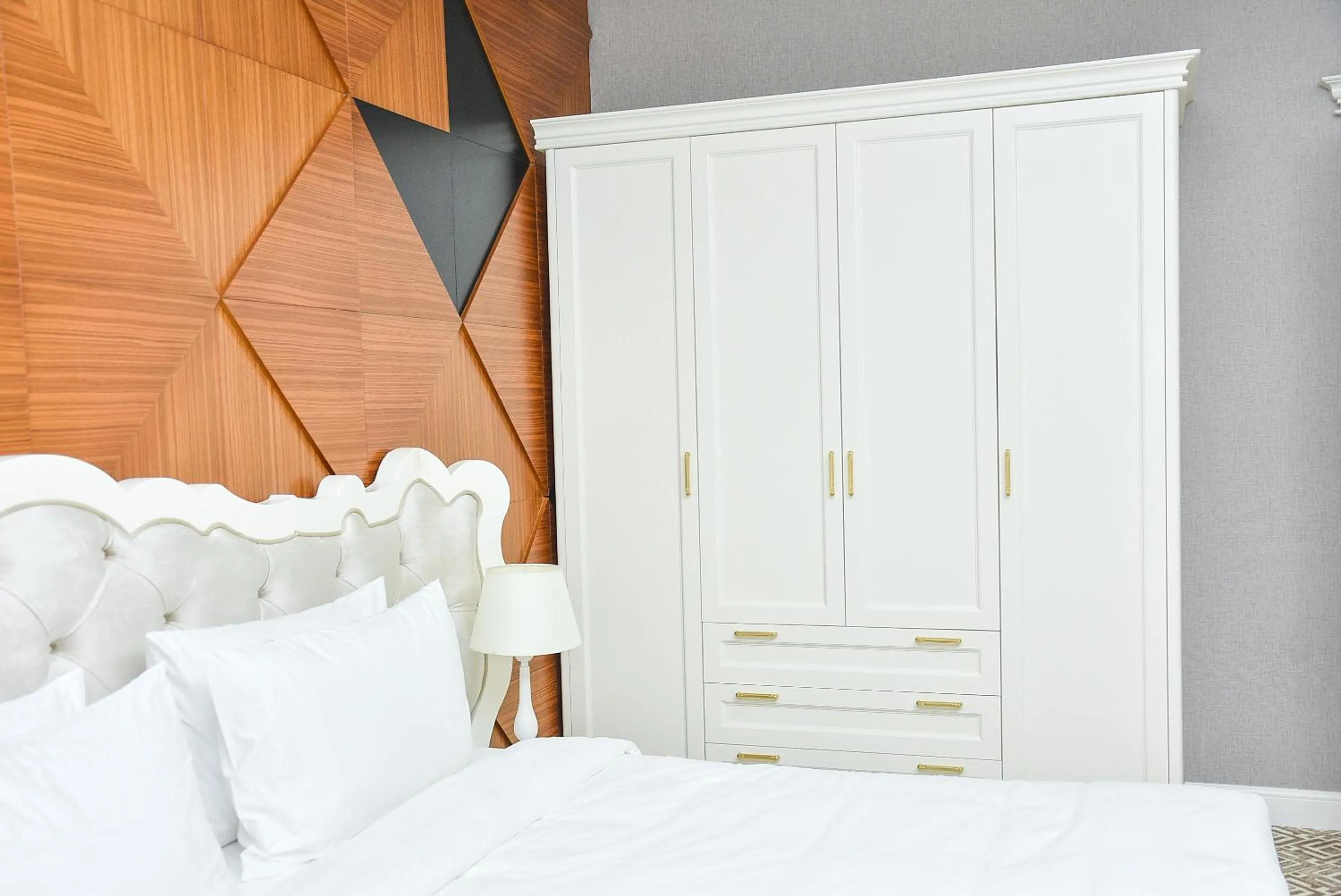 Living room, Bed in Ramada by Wyndham Turkistan