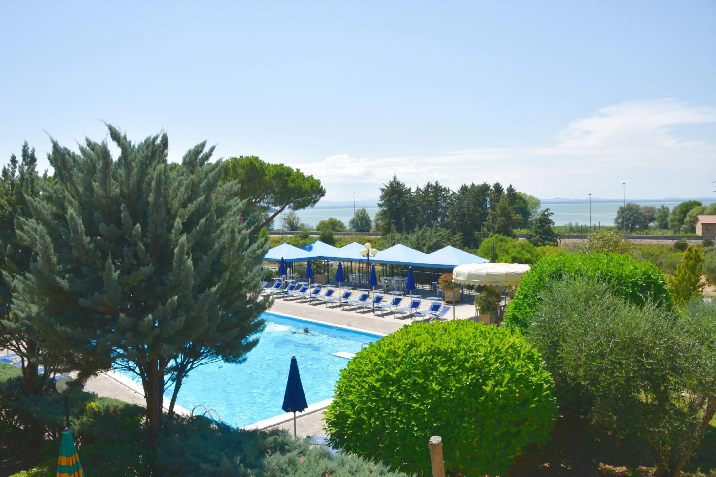 Swimming pool in Hotel Ristorante Il Gabbiano