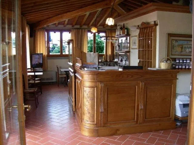 Lobby or reception in Villa La Malva