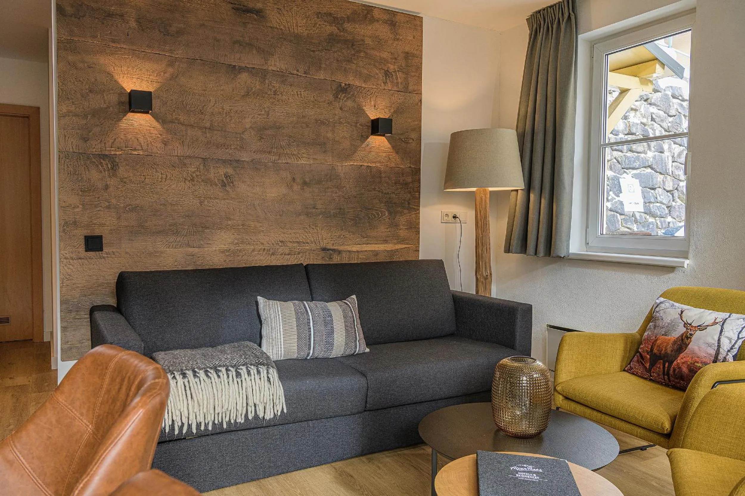 Living room in AlpenParks Apartment & Ferienresort Rehrenberg Viehhofen