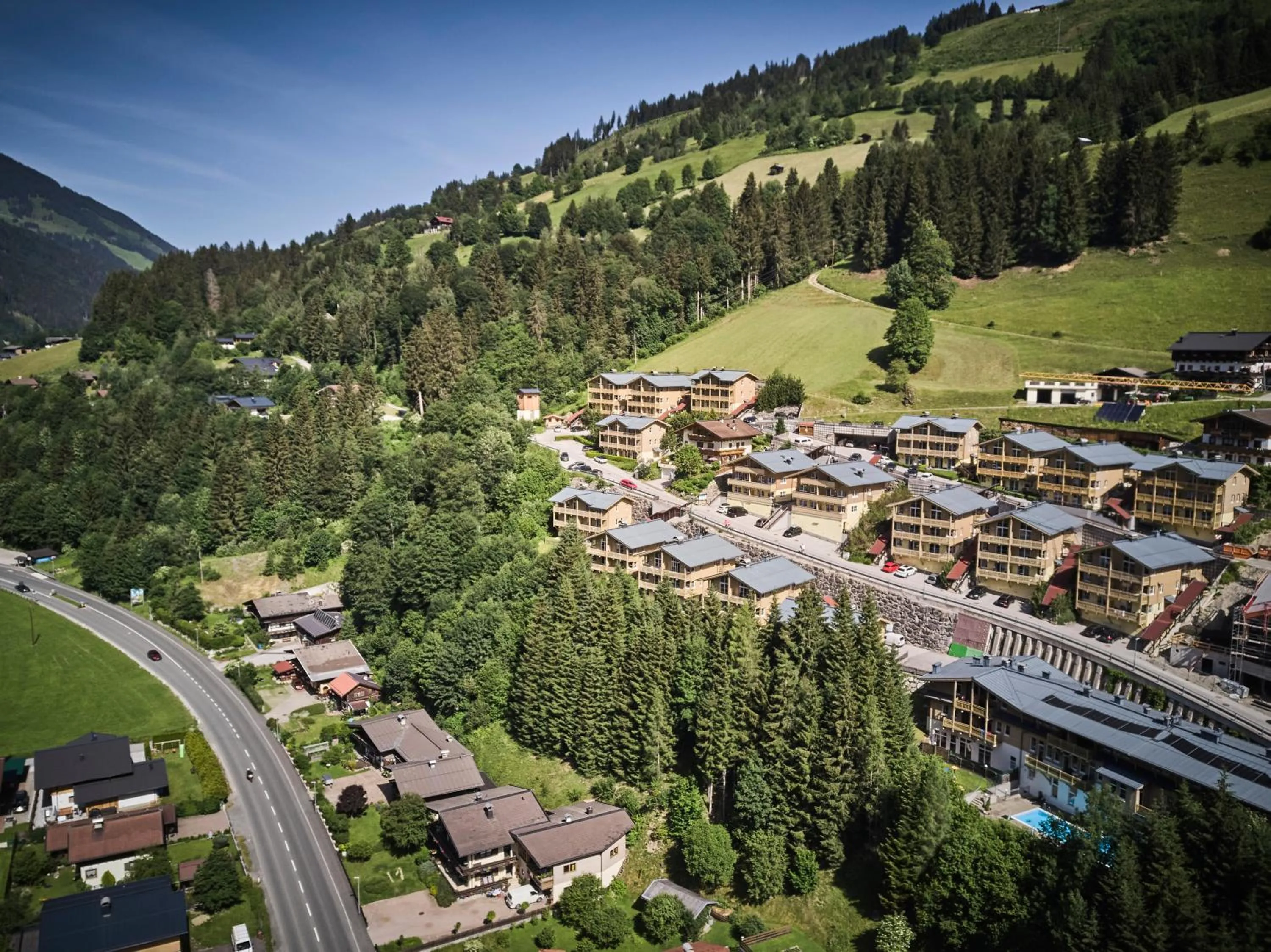 Property building in AlpenParks Apartment & Ferienresort Rehrenberg Viehhofen