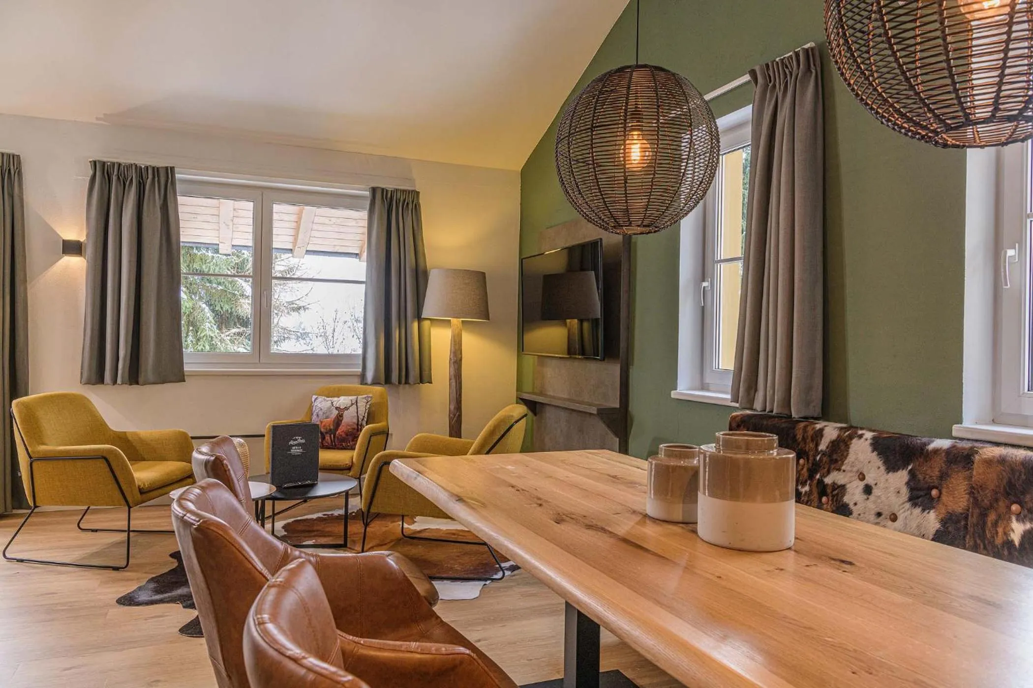 Living room in AlpenParks Apartment & Ferienresort Rehrenberg Viehhofen