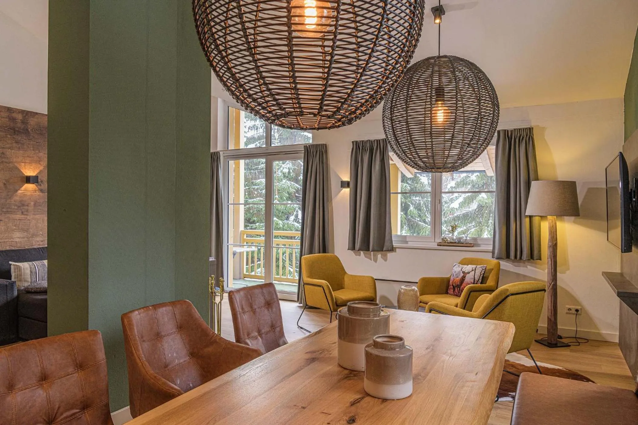 Living room in AlpenParks Apartment & Ferienresort Rehrenberg Viehhofen