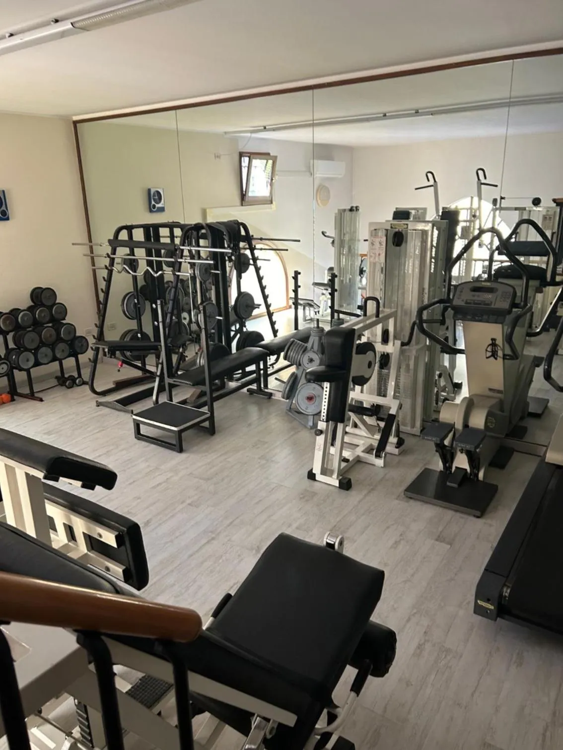 Fitness centre/facilities in Hotel Villa Braida