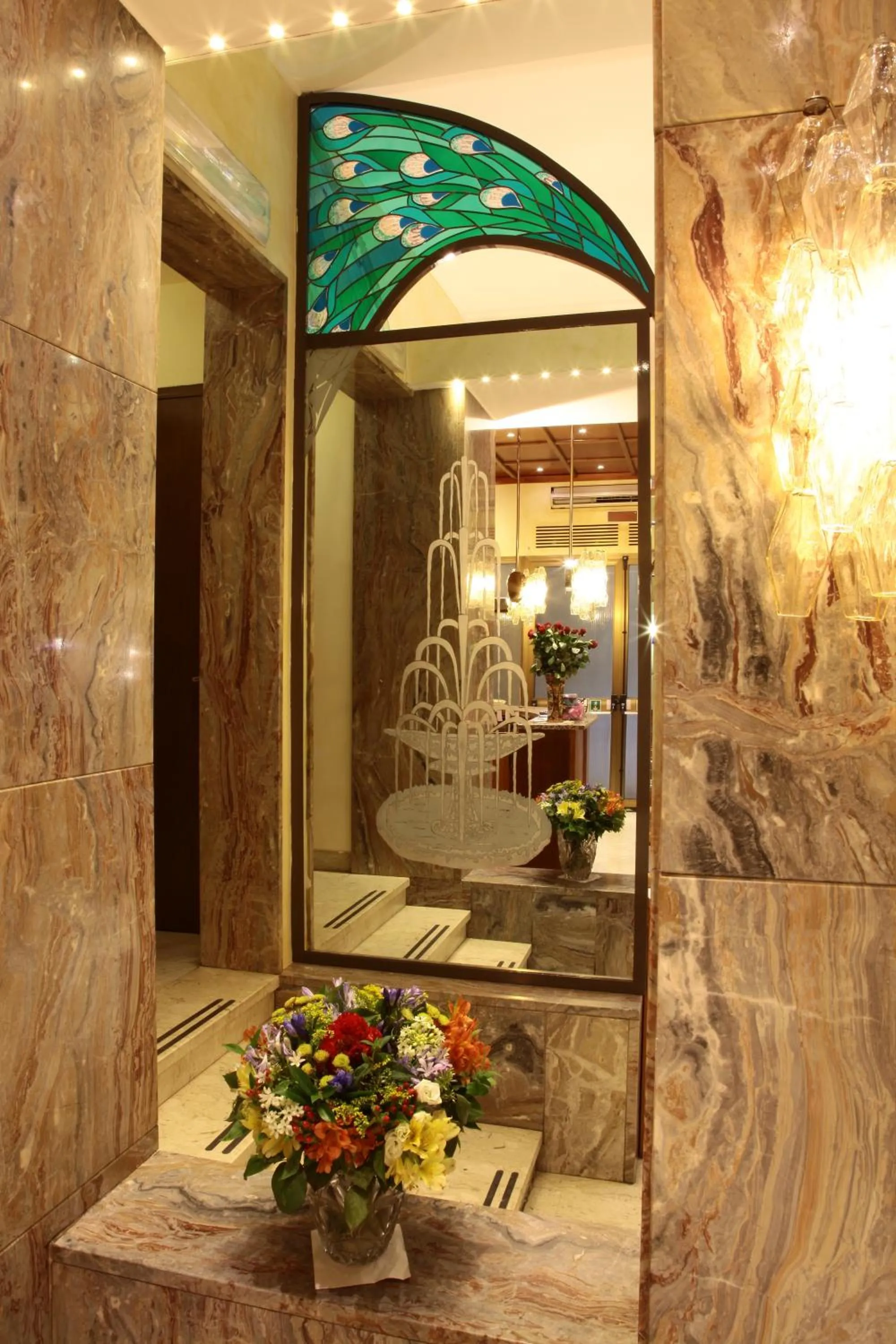 Decorative detail in Hotel Star